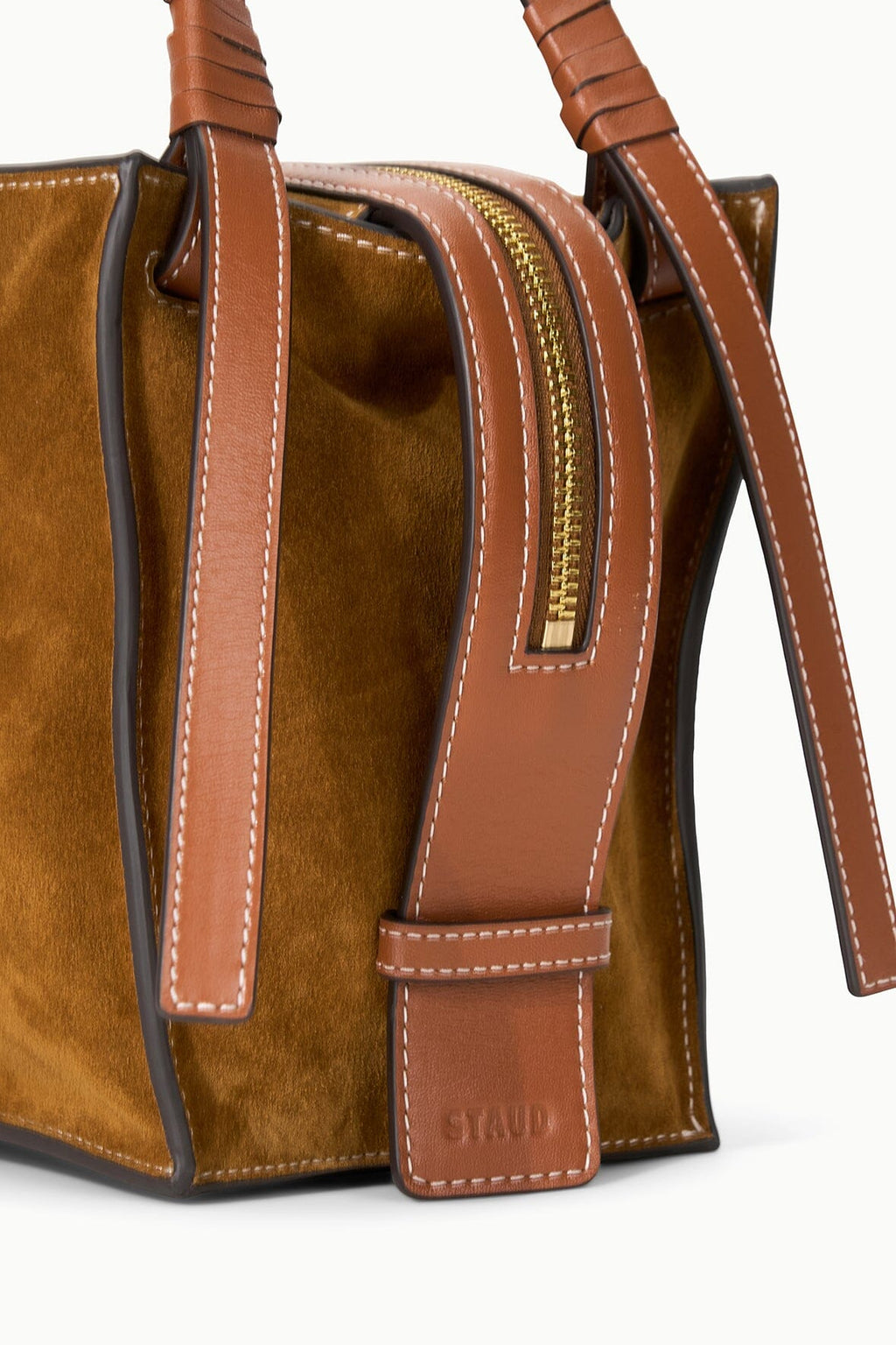 HAROLD BAG | TAN SUEDE
