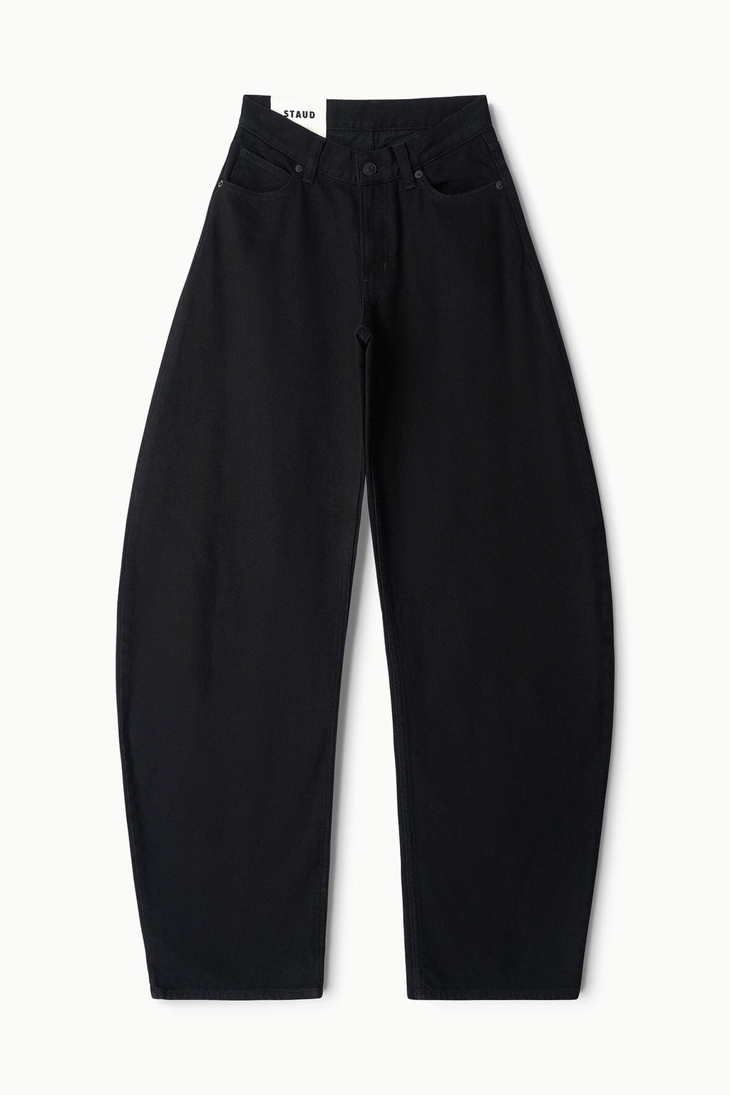 JACKSON BARREL JEAN | STUDDED BLACK