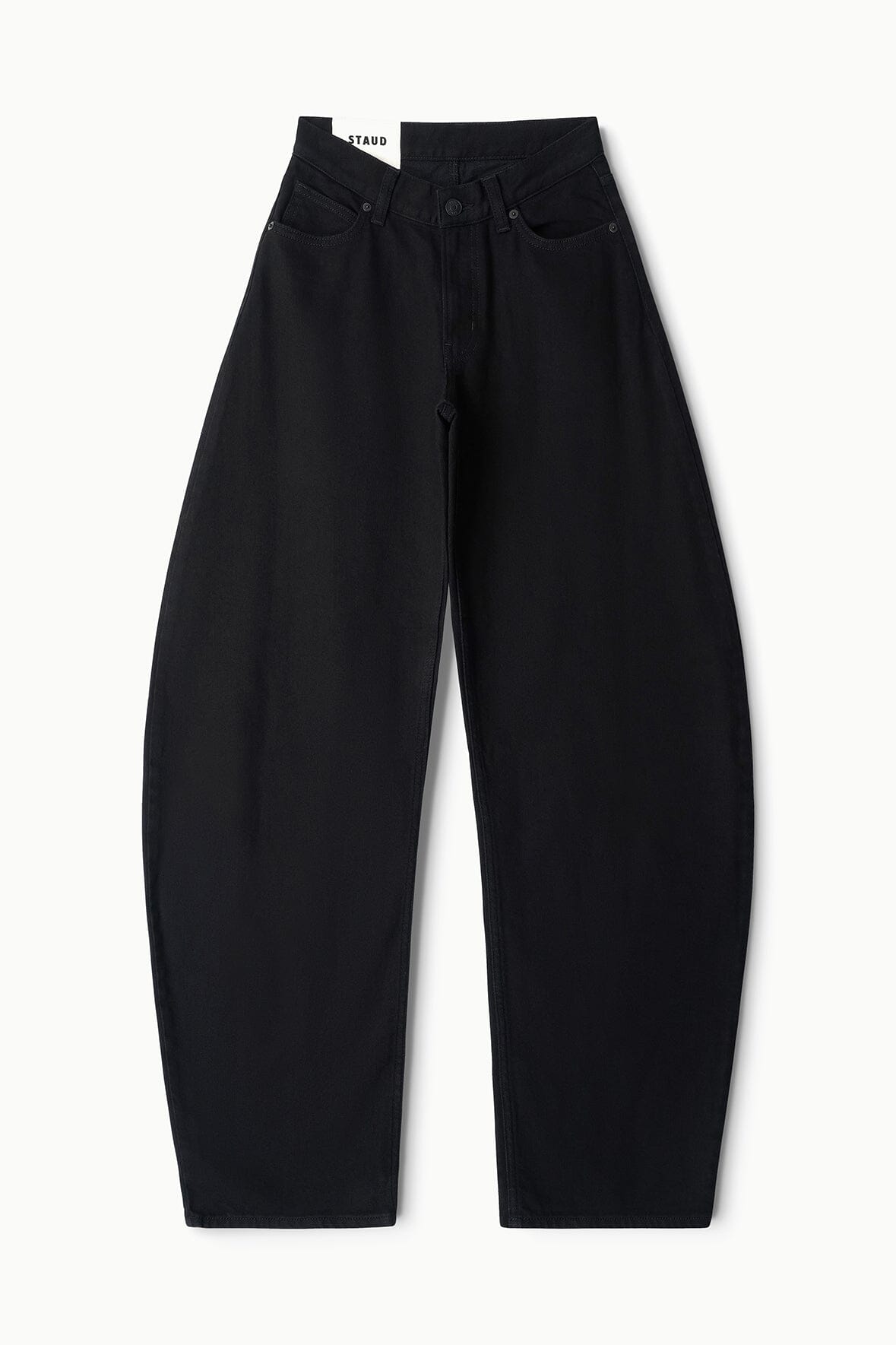 JACKSON BARREL JEAN | STUDDED BLACK