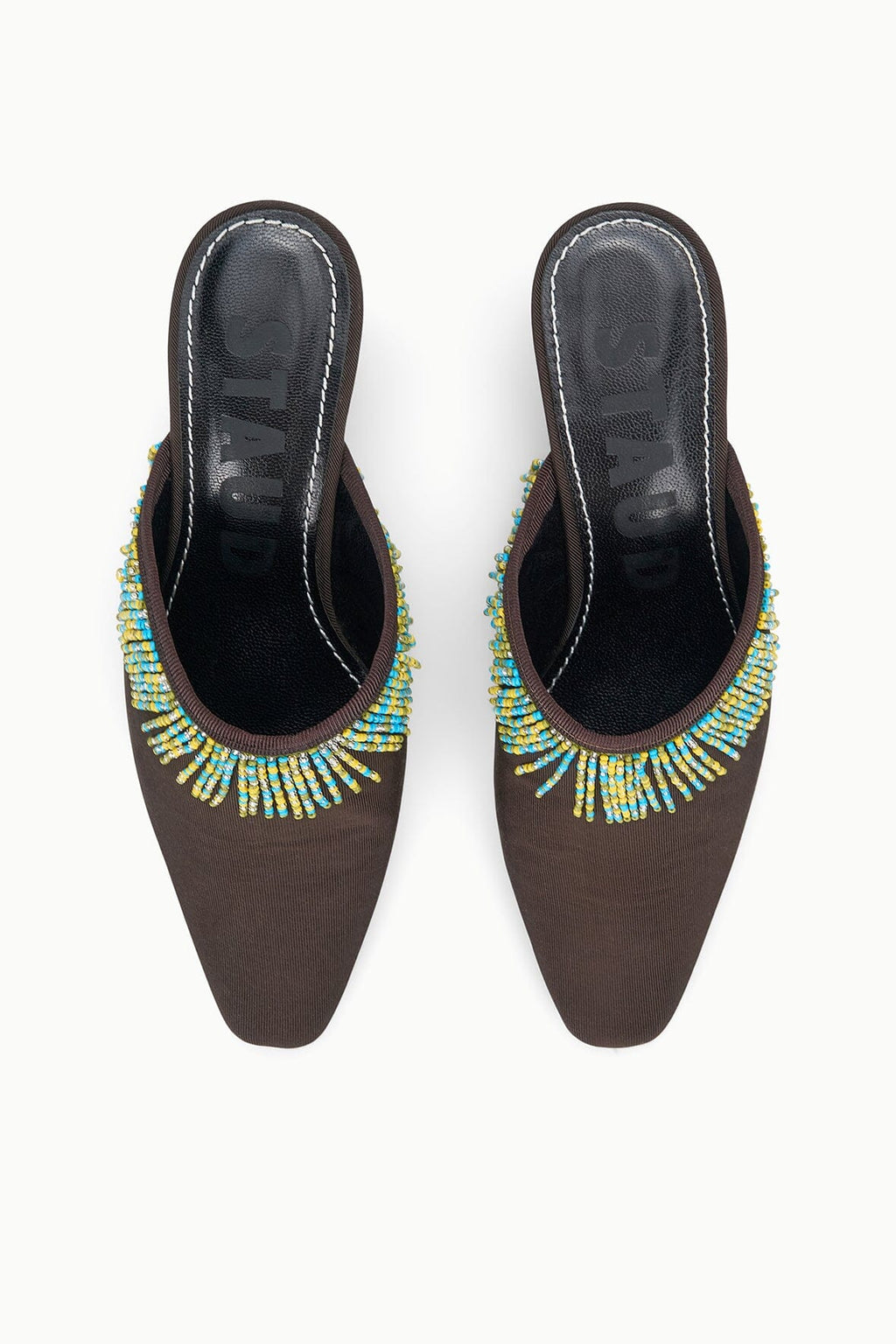 JOANNA KITTEN HEEL MULE | ESPRESSO