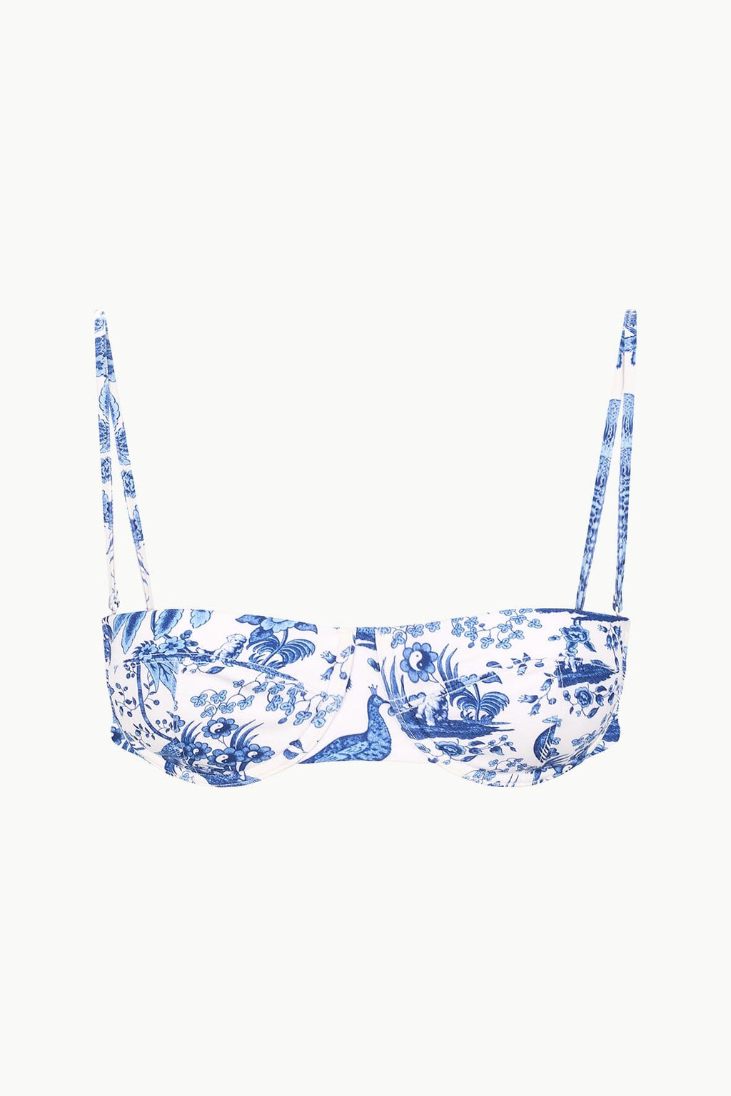 JO BALCONETTE BIKINI TOP | BLUE TOILE
