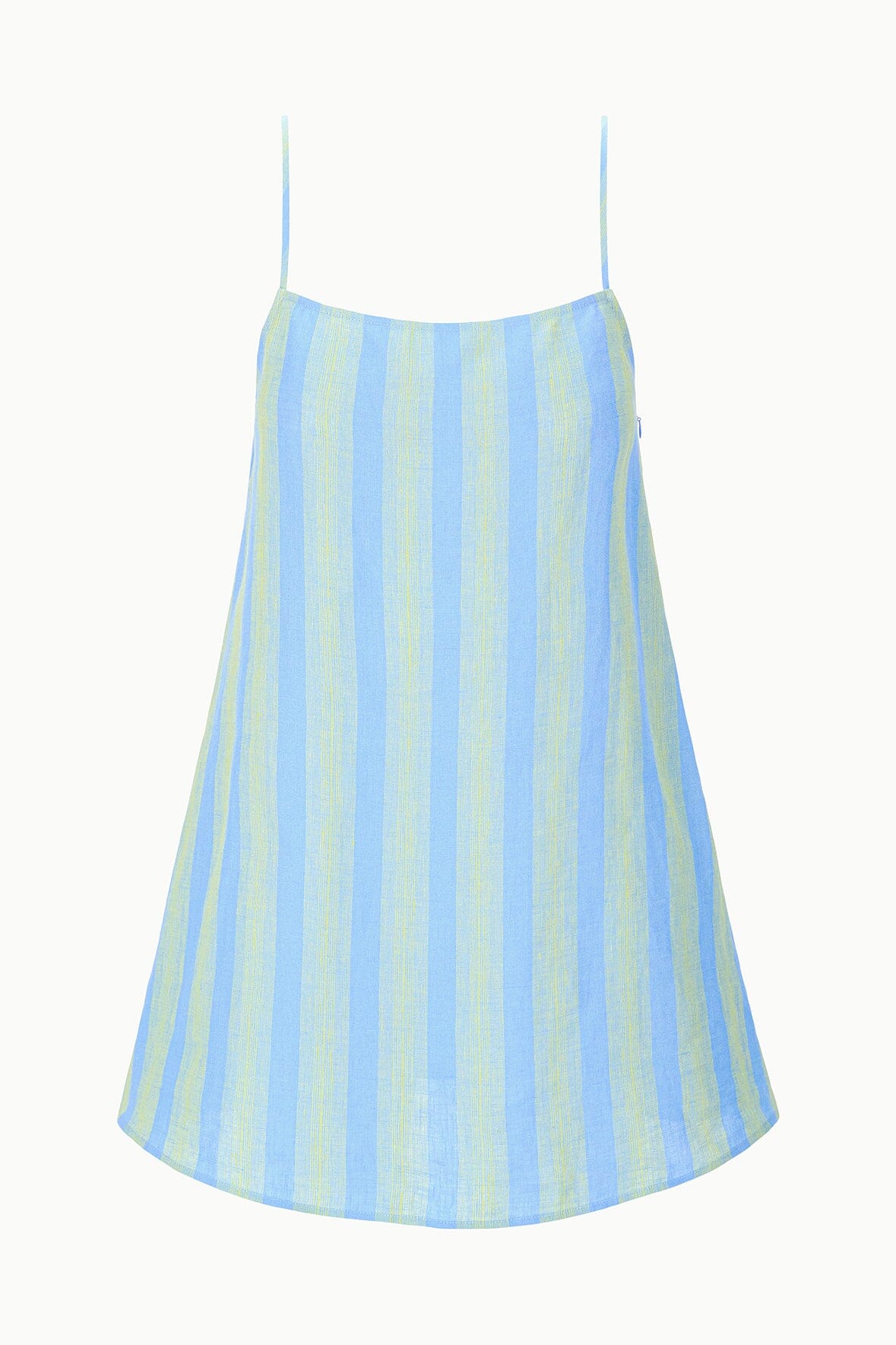 LAURA LINEN MINI DRESS | SEAPORT STRIPE