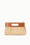 LENA CLUTCH | NATURAL TAN