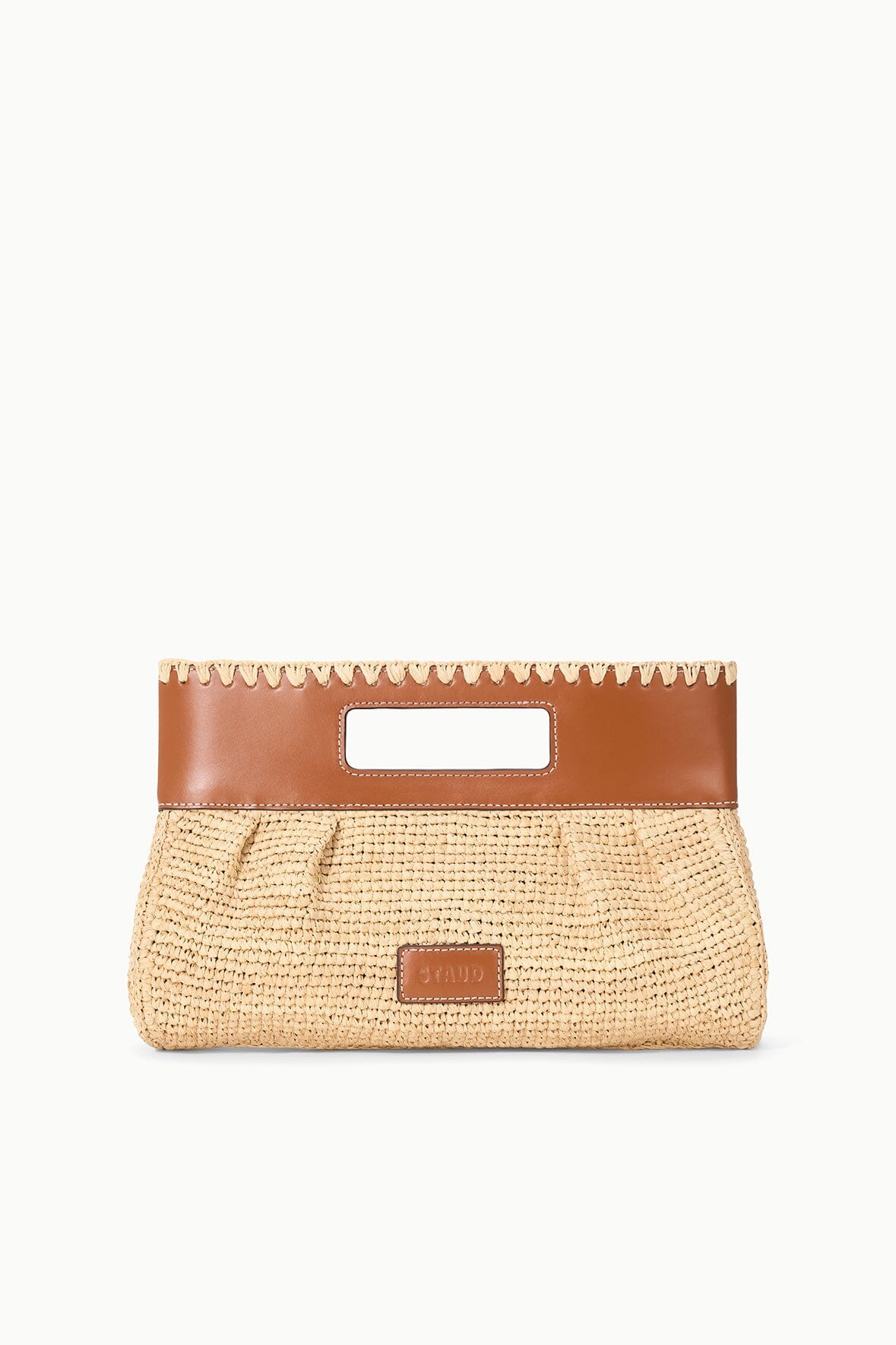 LENA CLUTCH | NATURAL TAN