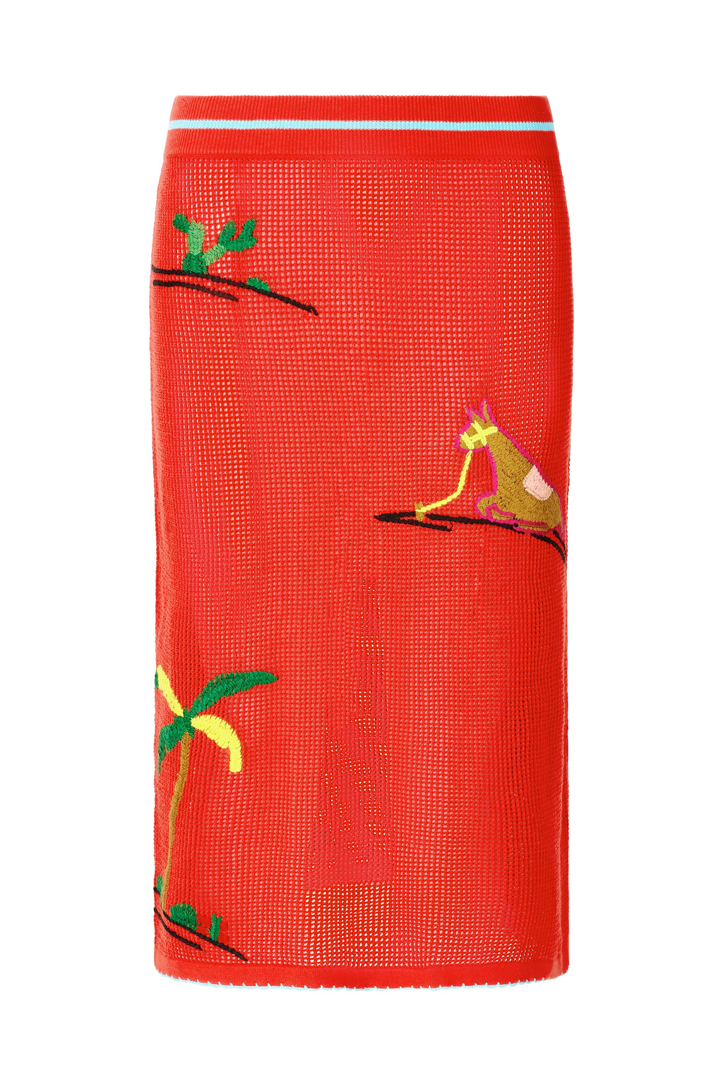 LEVANTE COVERUP SKIRT | RIVIERA FLAME