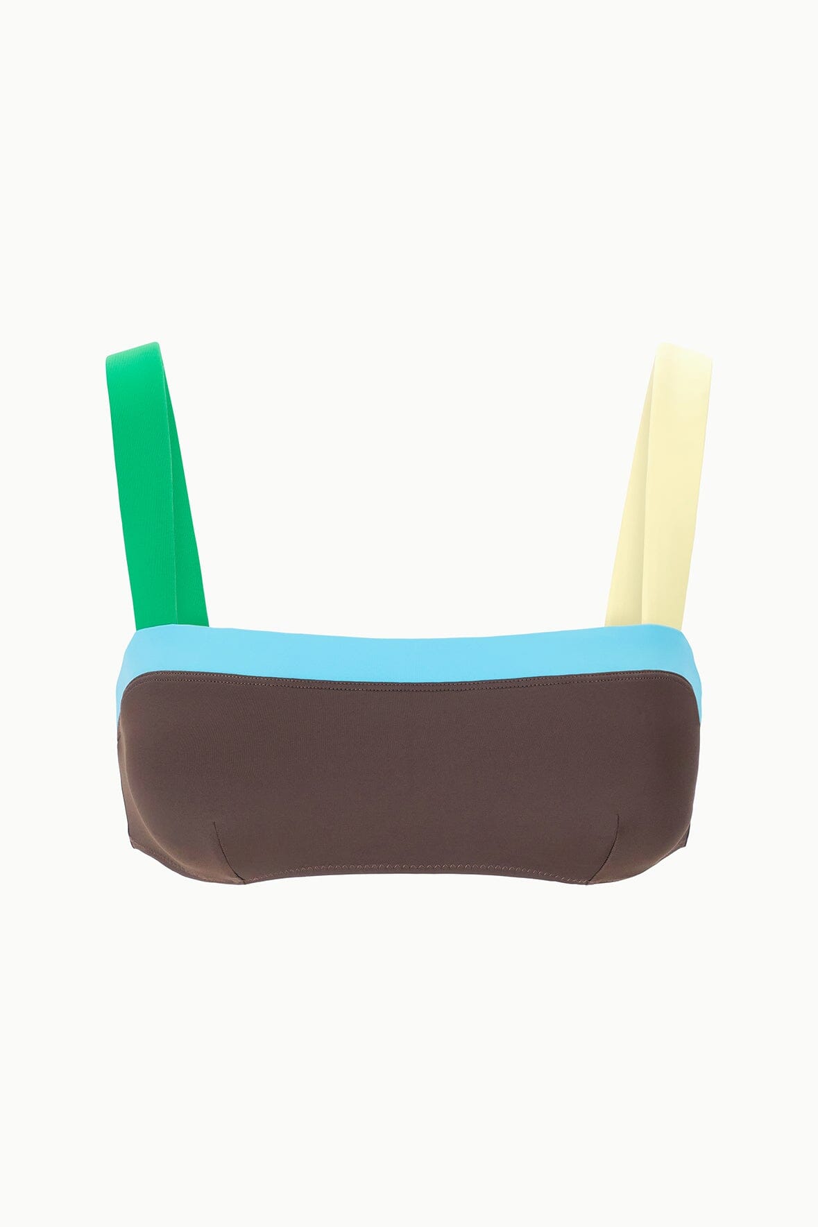LIV BIKINI TOP | DARK CHOCOLATE MULTI