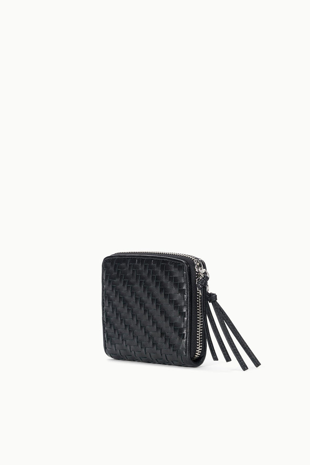 MAE HAND-WOVEN WALLET | BLACK WOVEN