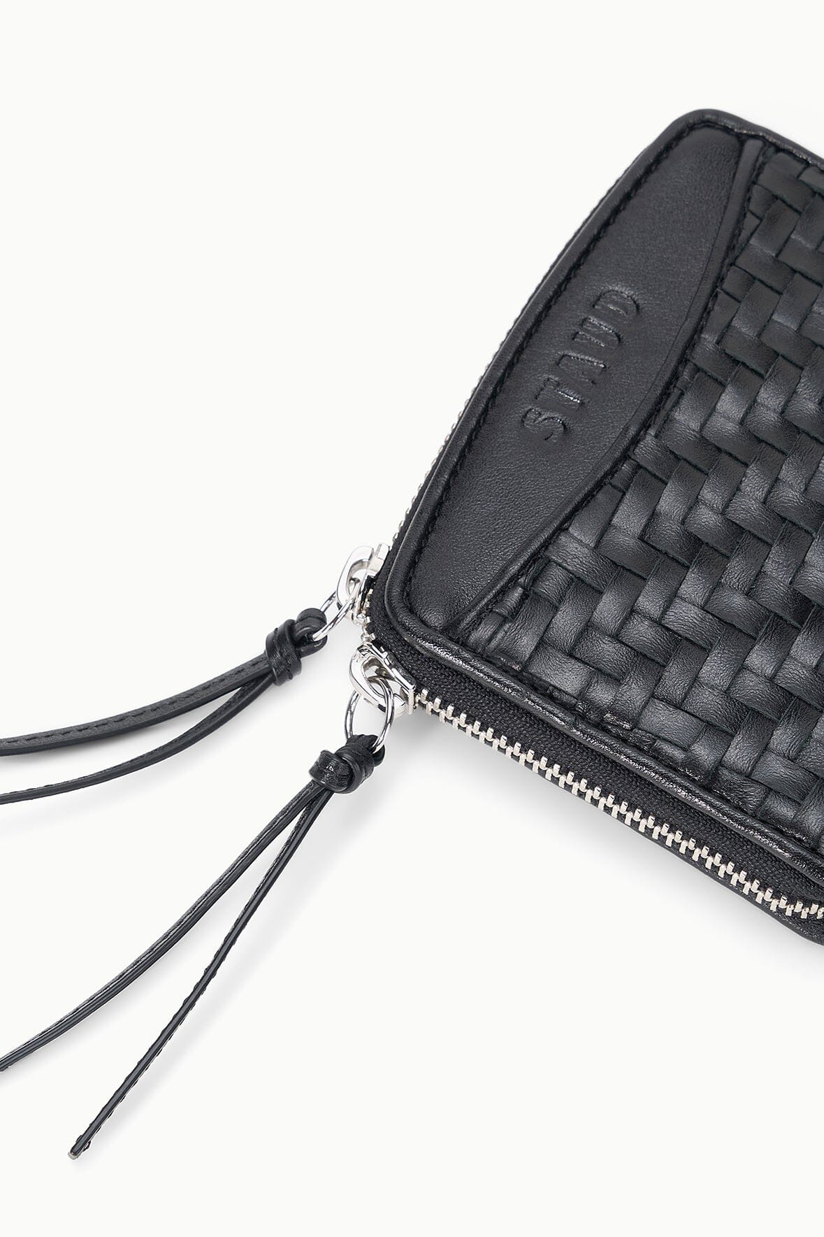 MAE HAND-WOVEN WALLET | BLACK WOVEN