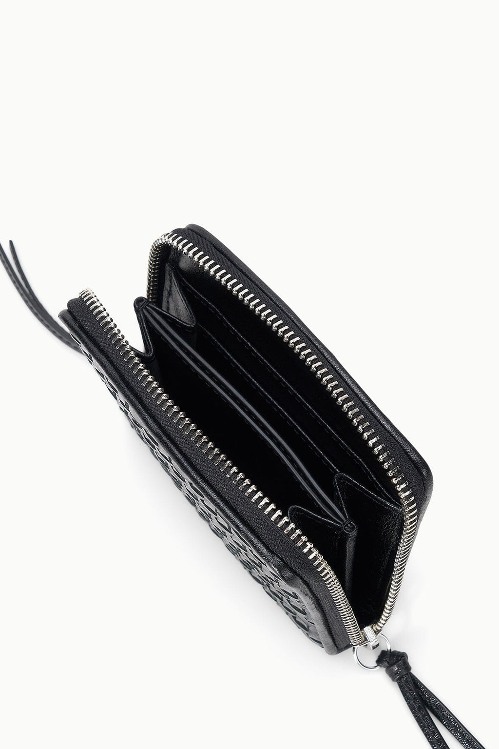 MAE HAND-WOVEN WALLET | BLACK WOVEN