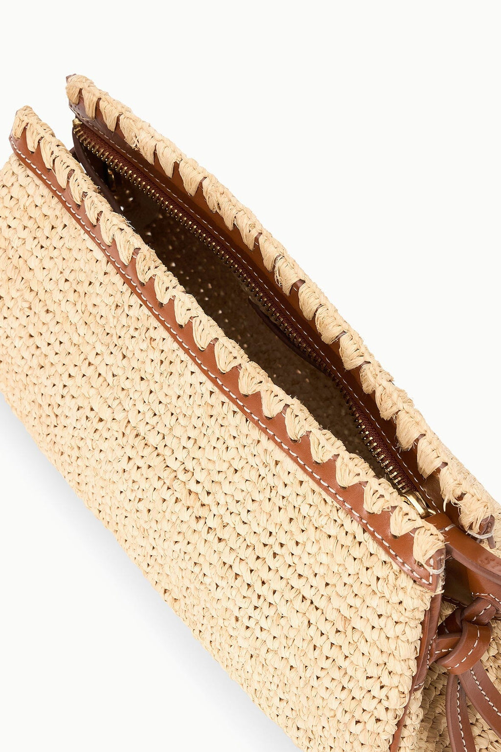 MAUDE CONVERTIBLE CLUTCH | NATURAL TAN