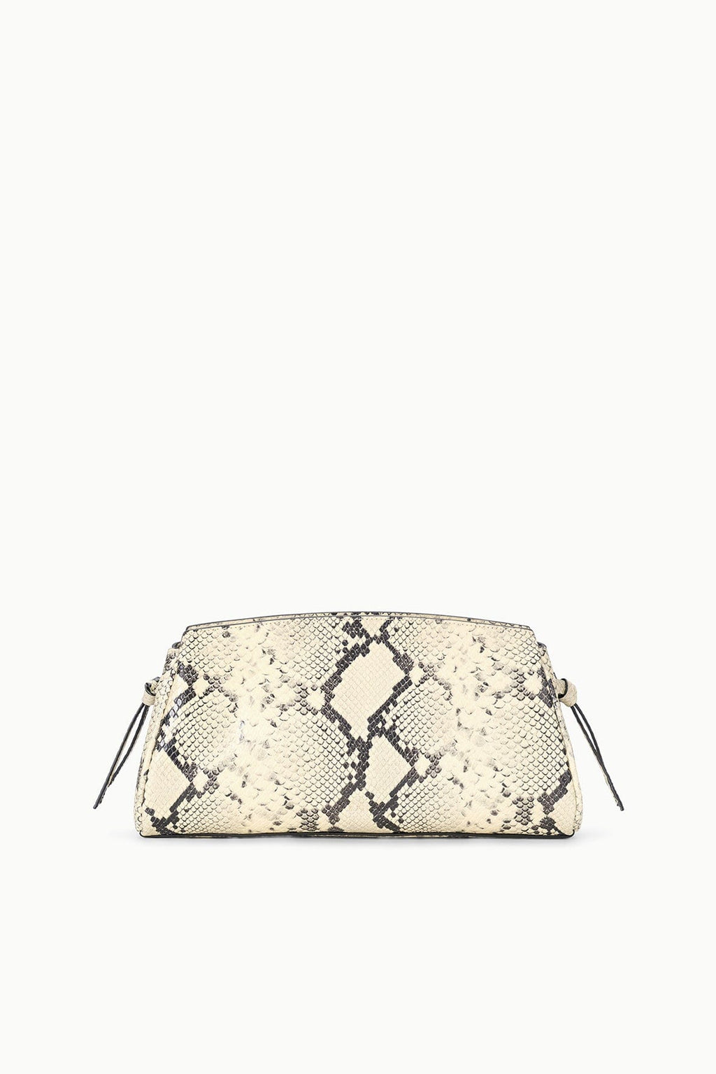 MAUDE CONVERTIBLE CLUTCH | WHITE SNAKE