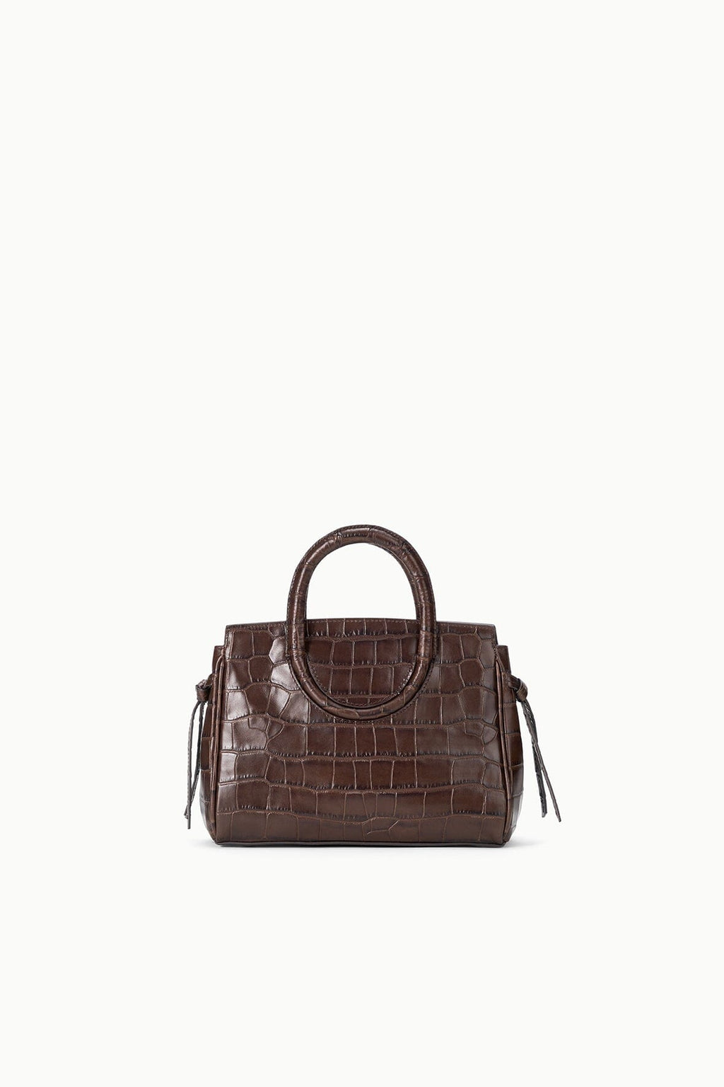MAUDE MINI CARRYALL | ESPRESSO CROCO