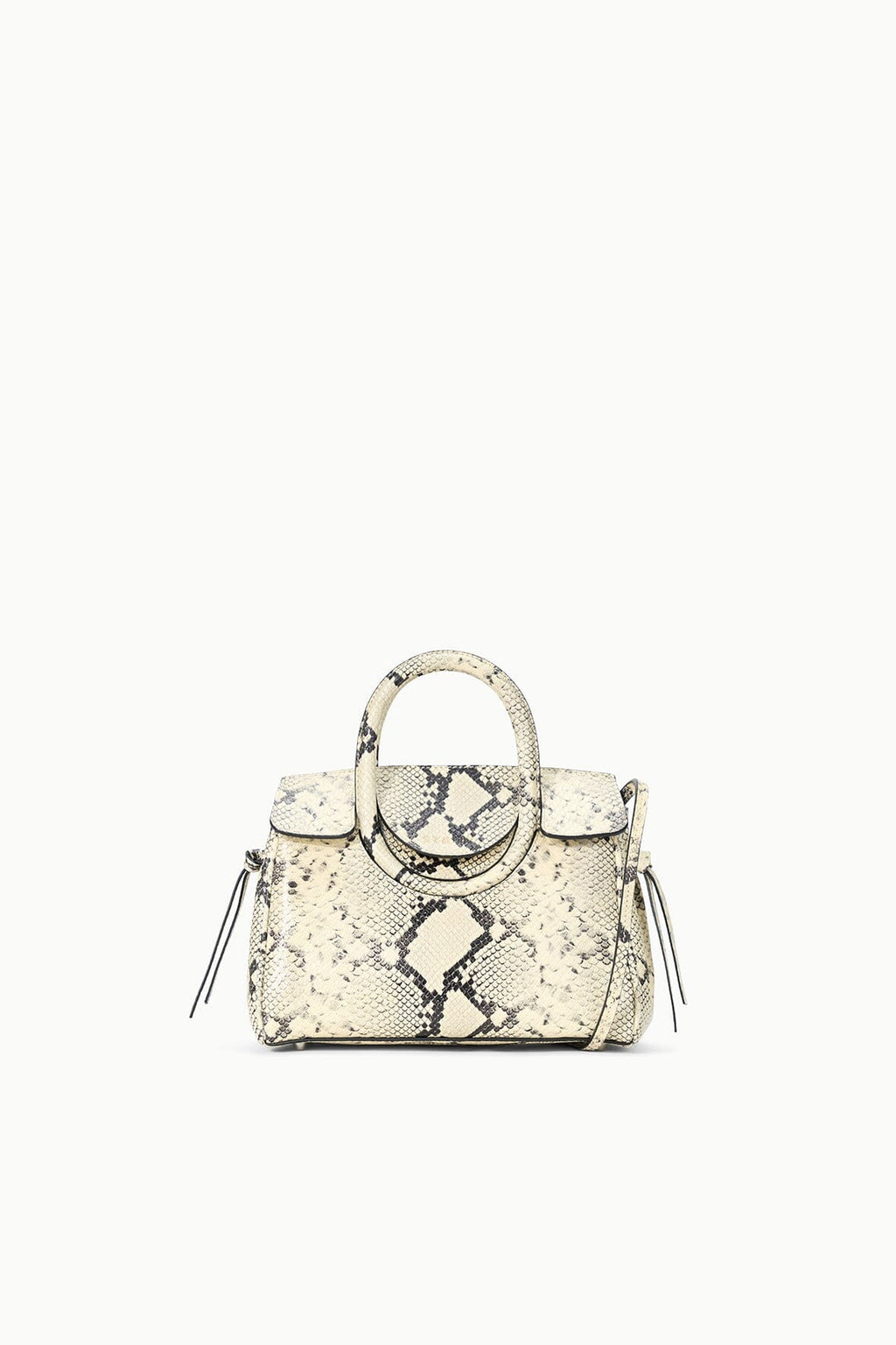 MAUDE MINI CARRYALL | WHITE SNAKE