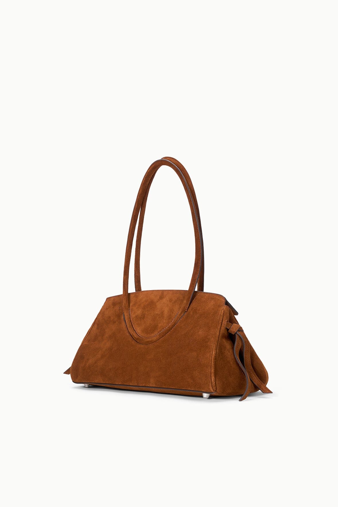 MAUDE SHOULDER BAG | TABAC SUEDE
