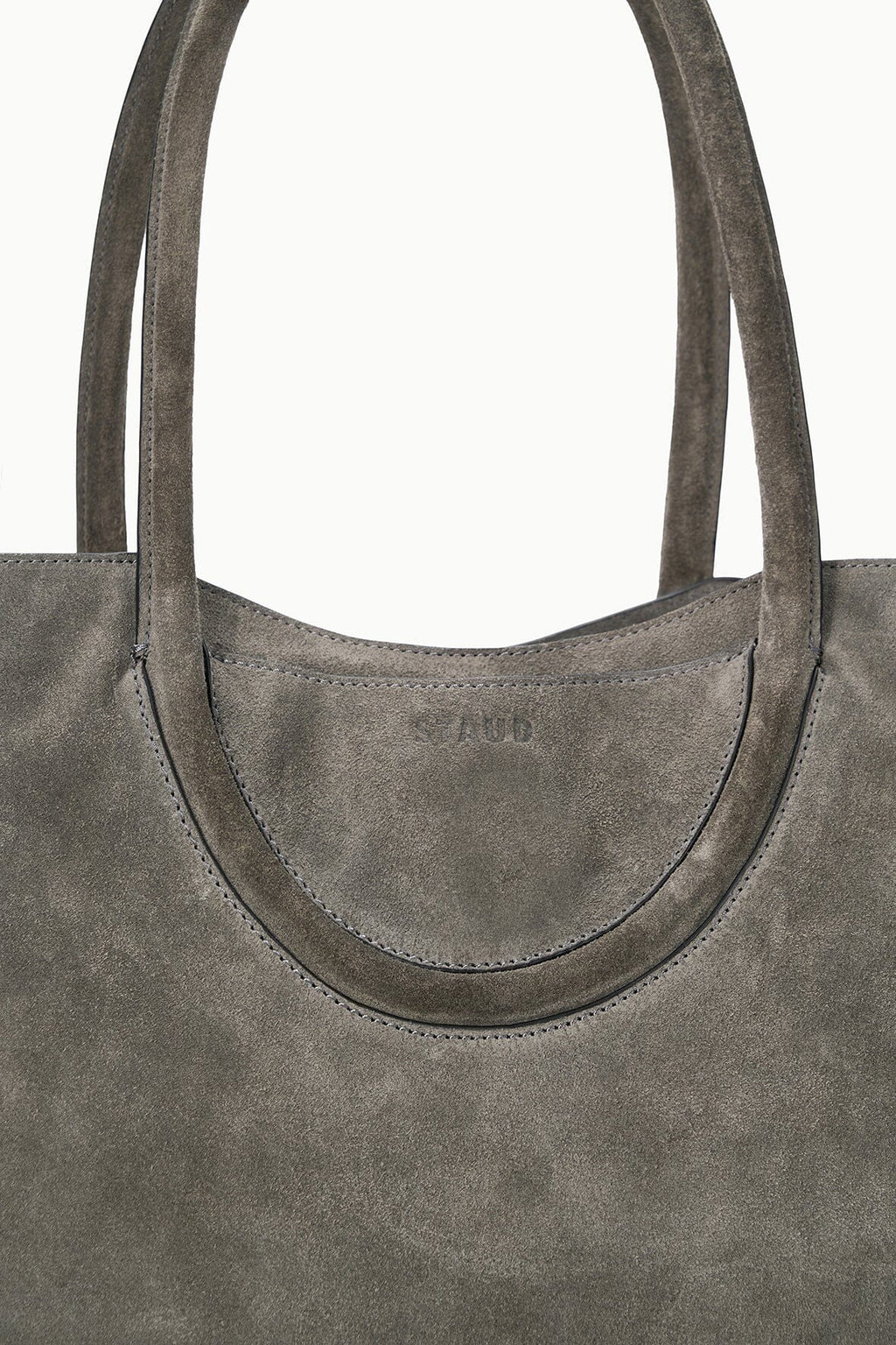 MAUDE TOTE BAG | STORM SUEDE
