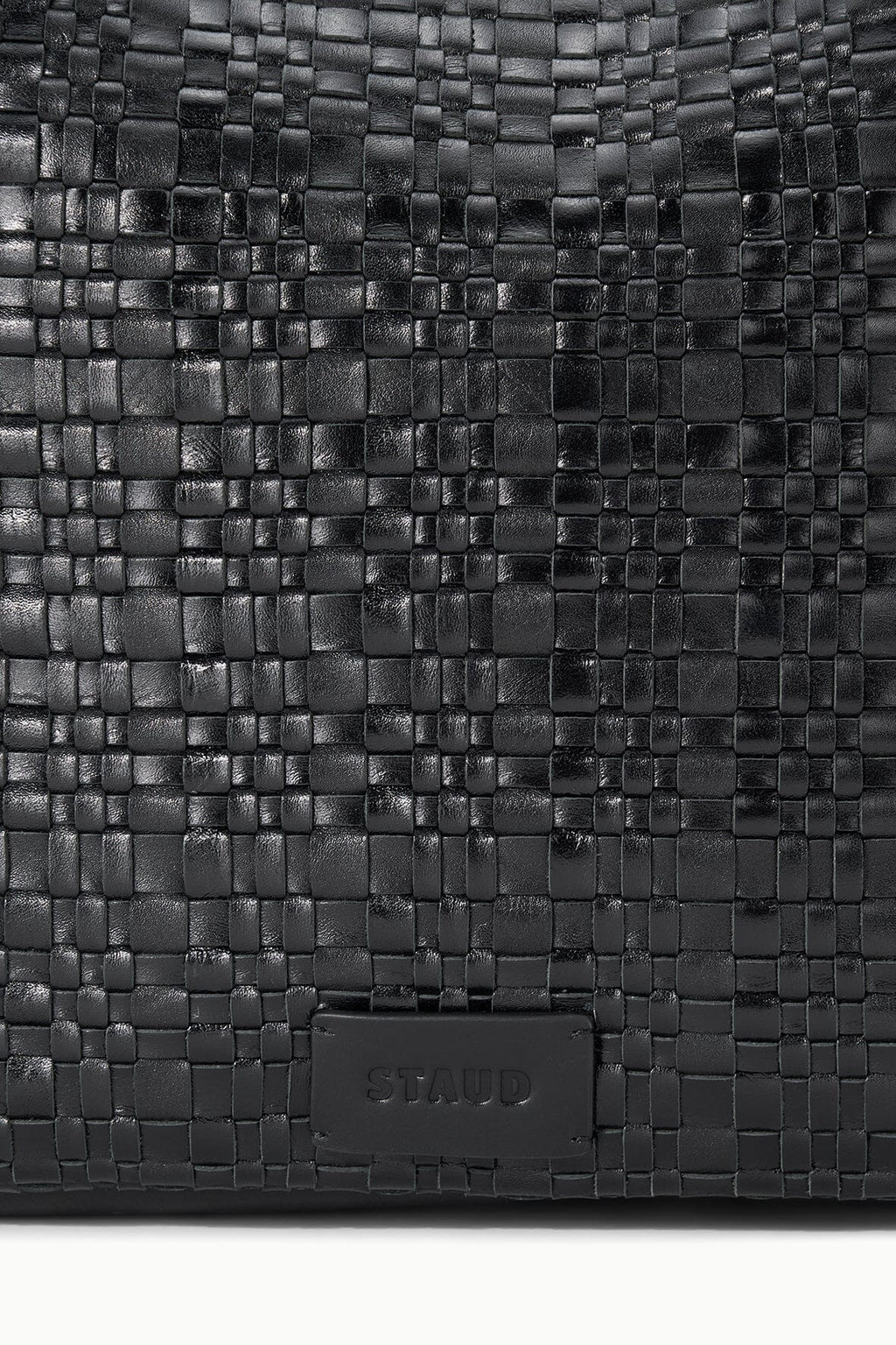 MAYA HOBO BAG | BLACK WOVEN