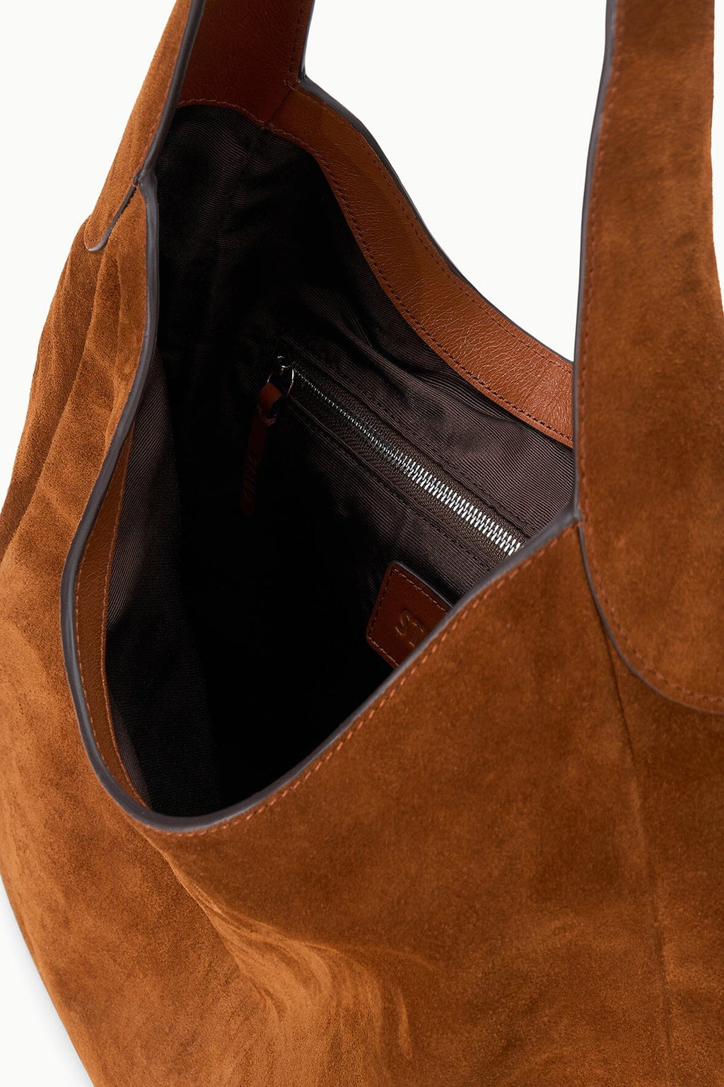 MAYA HOBO BAG | TABAC SUEDE