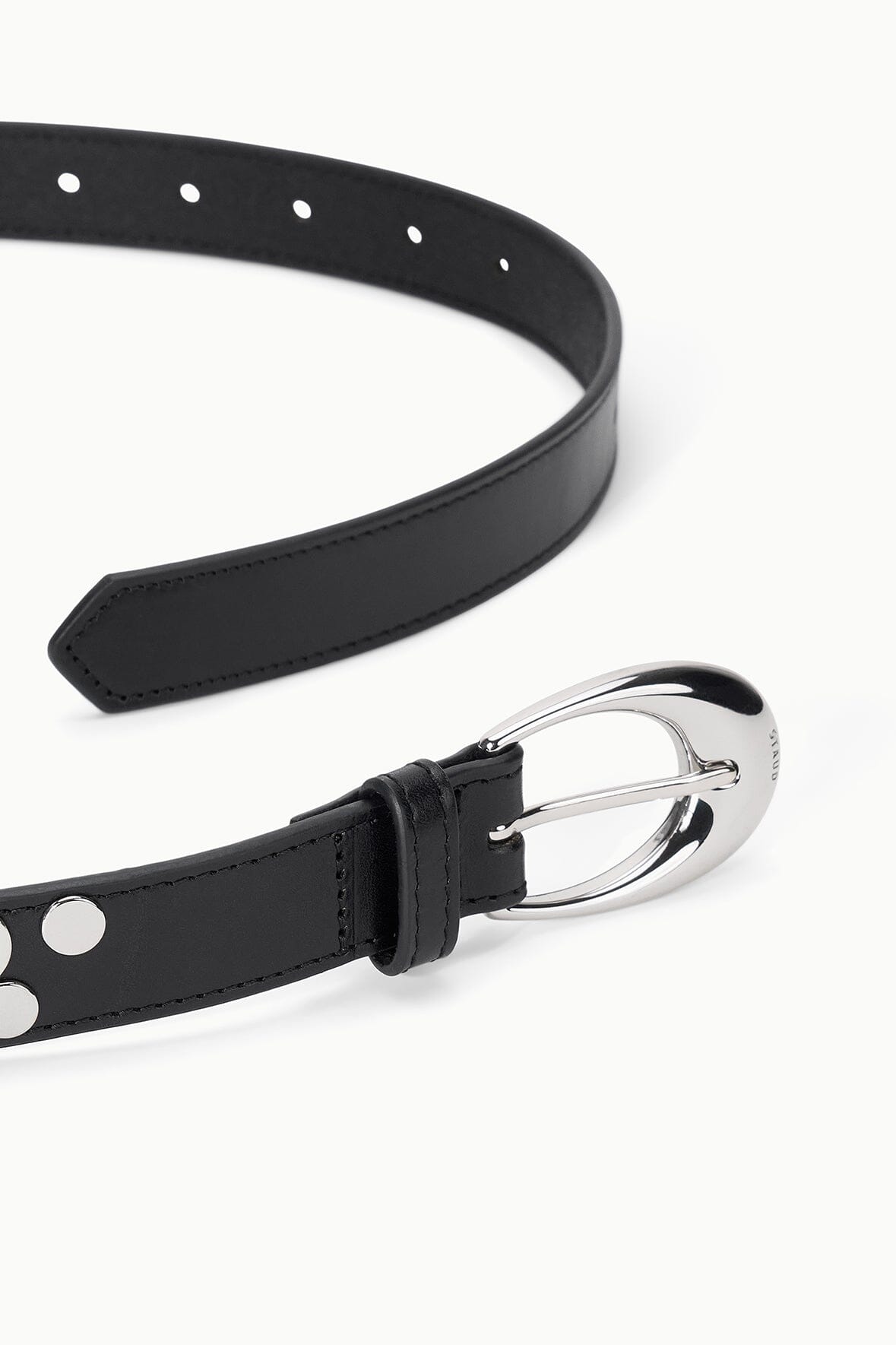 MOON BUCKLE BELT | RIVETS