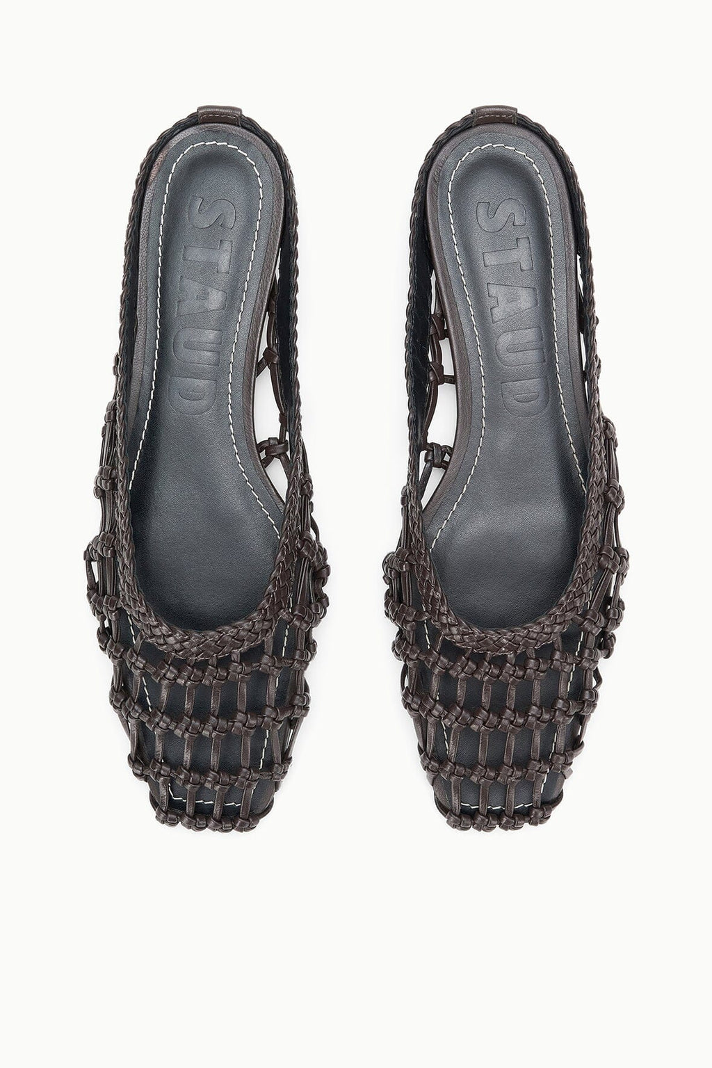 OTTO FLAT MULE | ESPRESSO KNOTTED