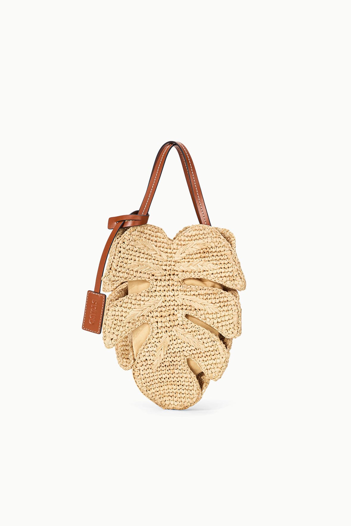 PALM RAFFIA BAG | NATURAL TAN
