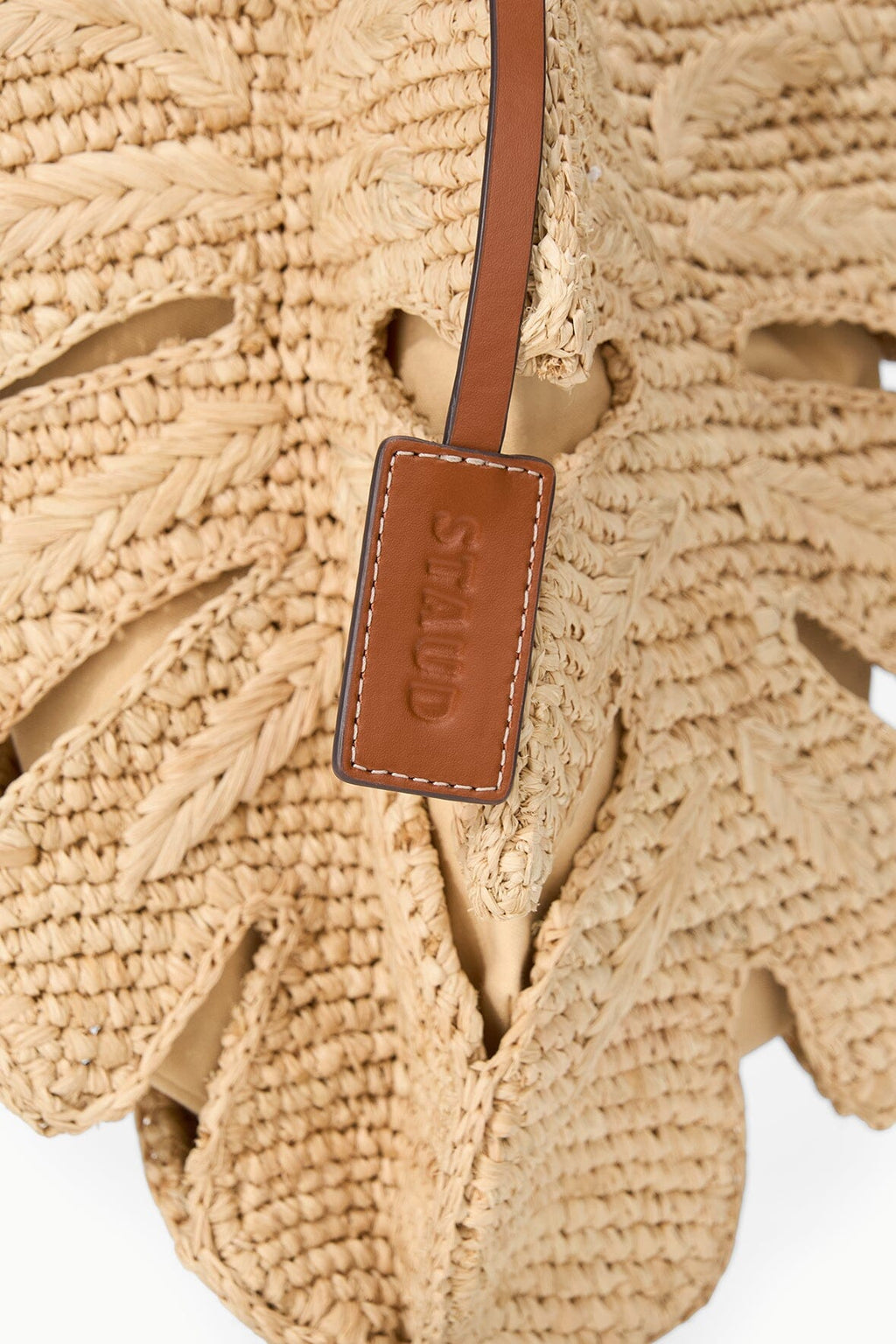 PALM RAFFIA BAG | NATURAL TAN