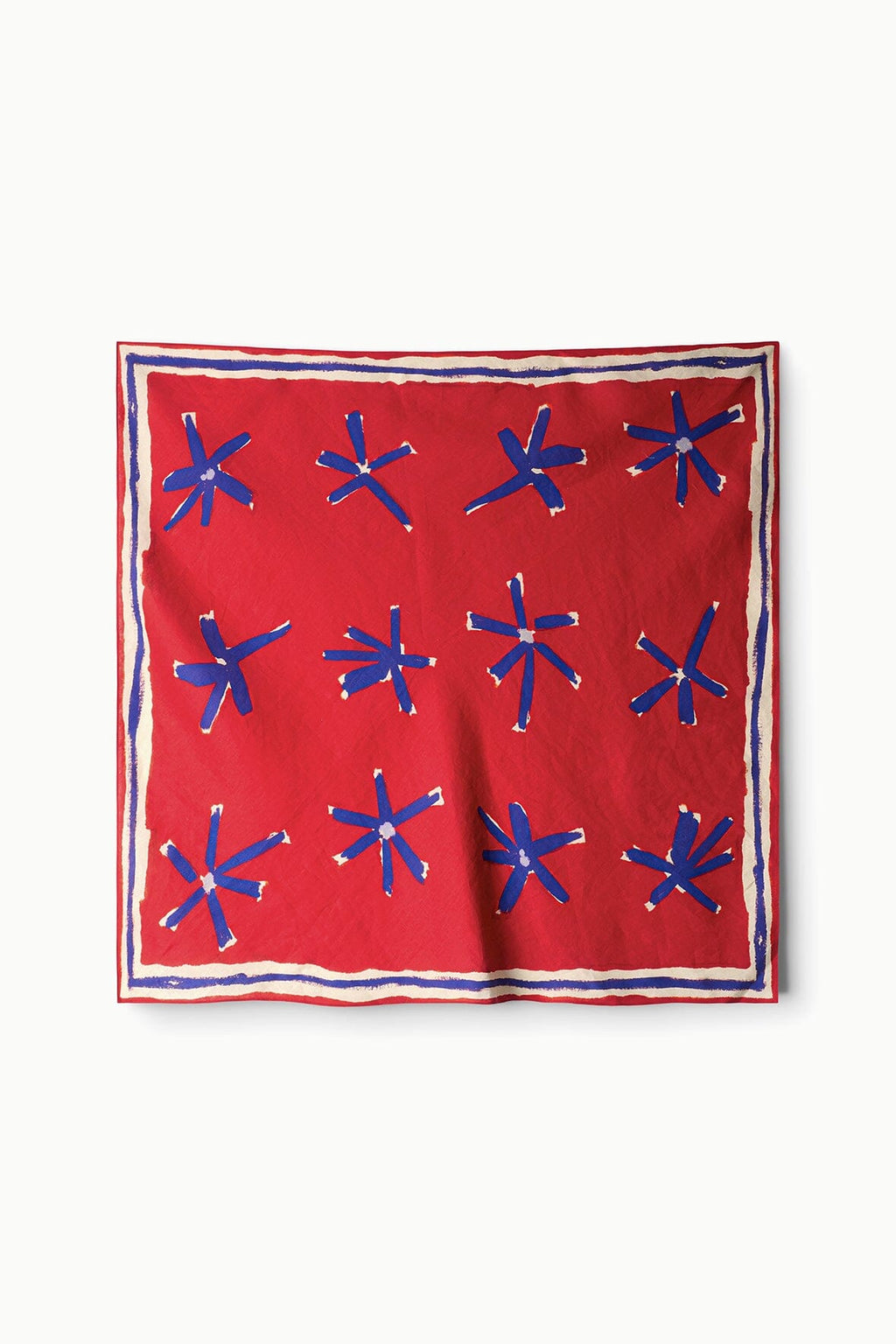 SONYA LINEN SCARF | PAINTED FOULARD