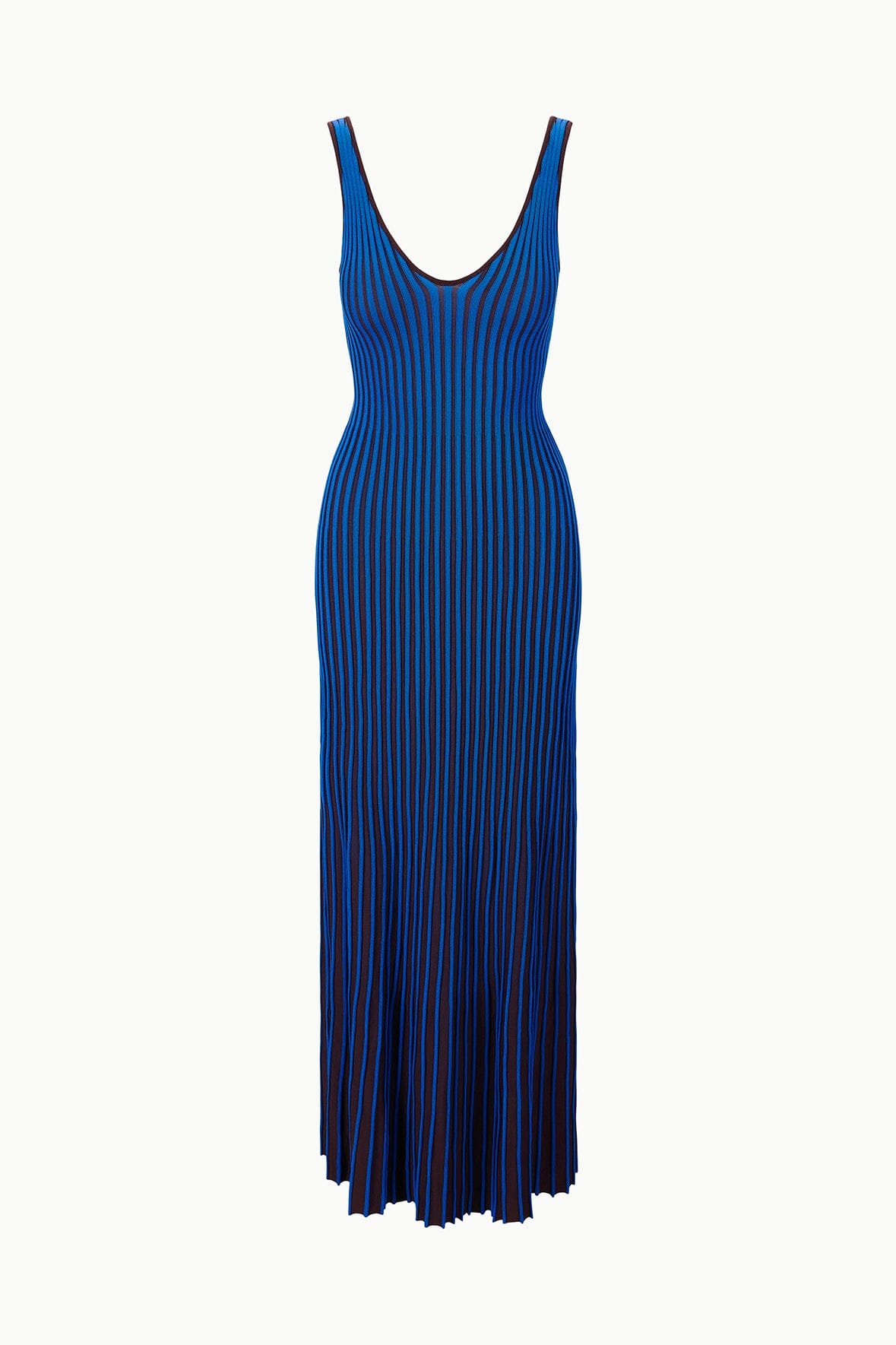 CLARETTA DRESS | ESPRESSO COBALT