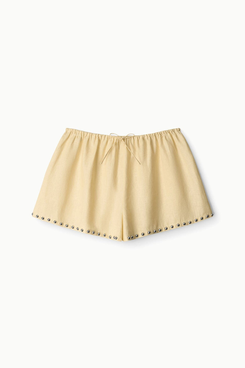 PADDLE LINEN SHORT | BUTTER STUDS