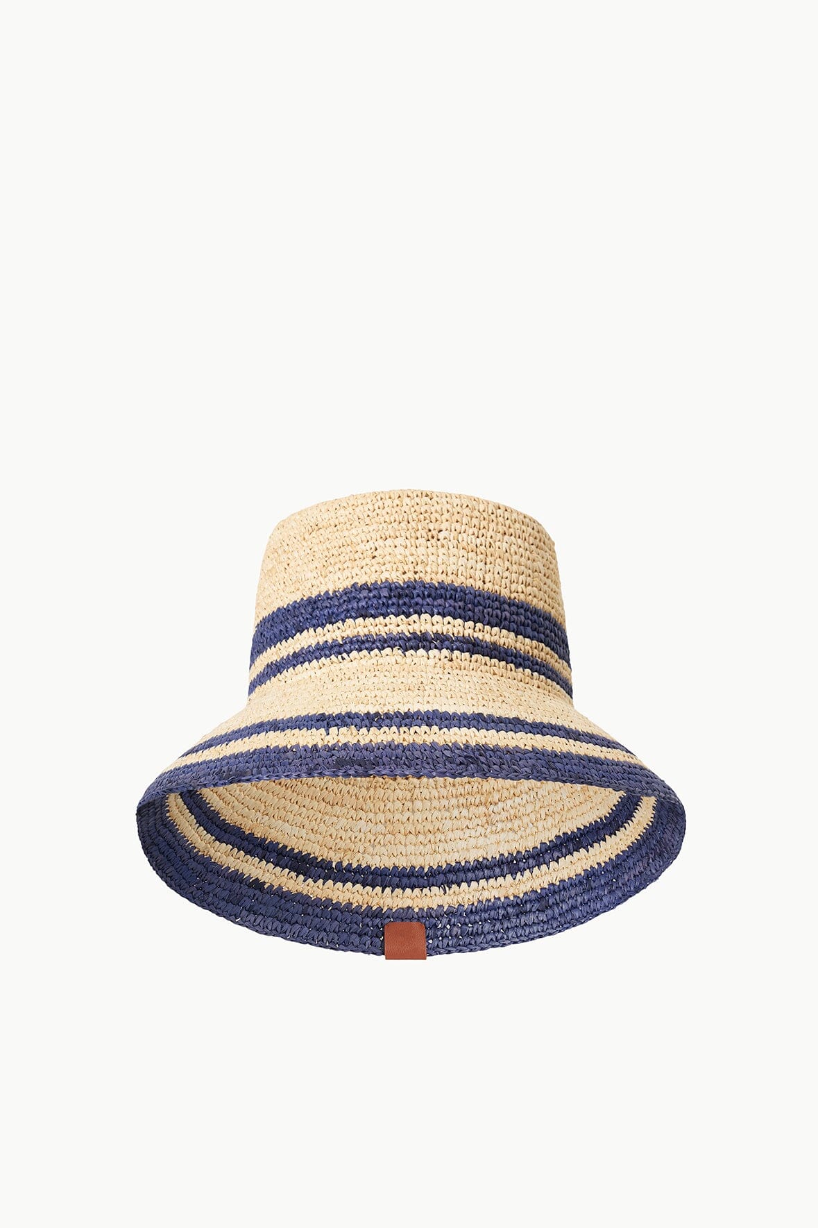 RITA BUCKET HAT | NATURAL NAVY