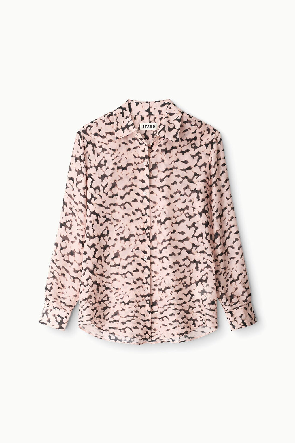 ROXBURY SILK SHIRT | ALMOND BLACK