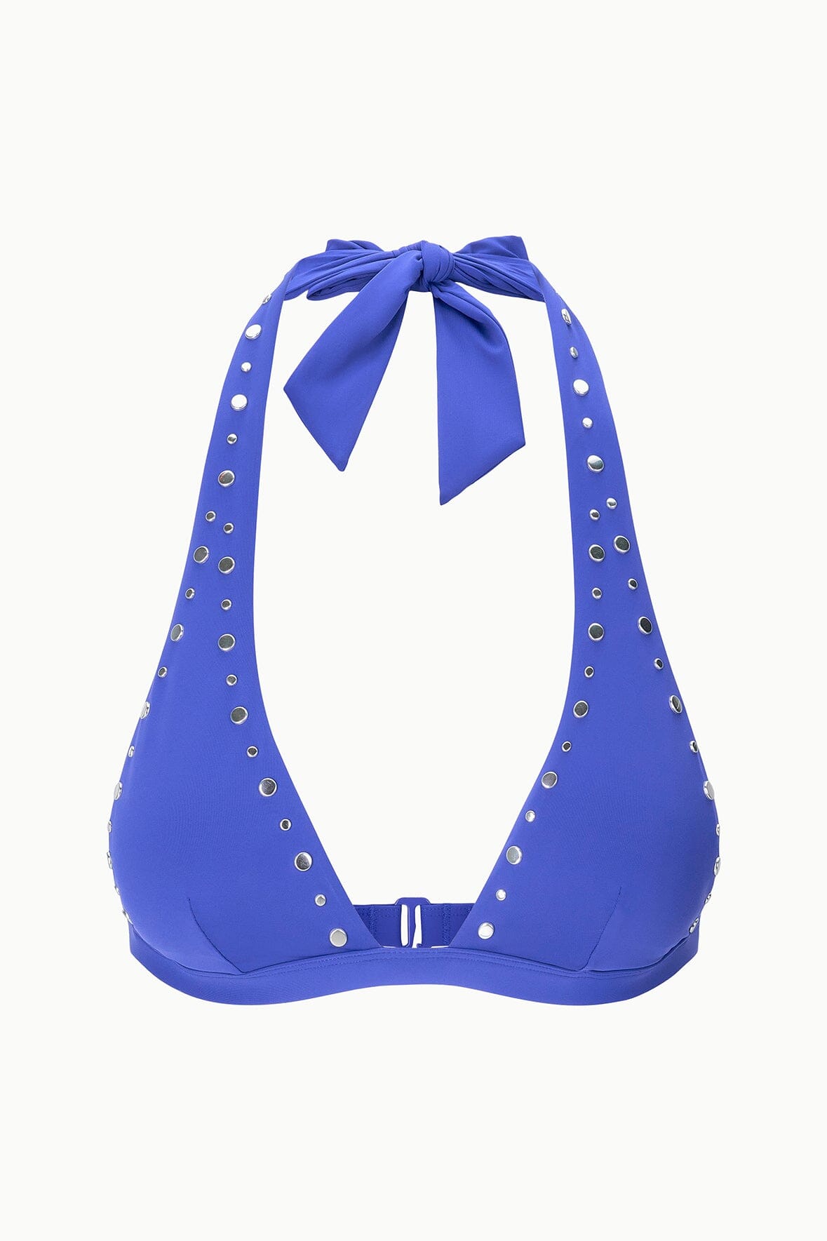 IRINA BIKINI TOP | COBALT STUDS