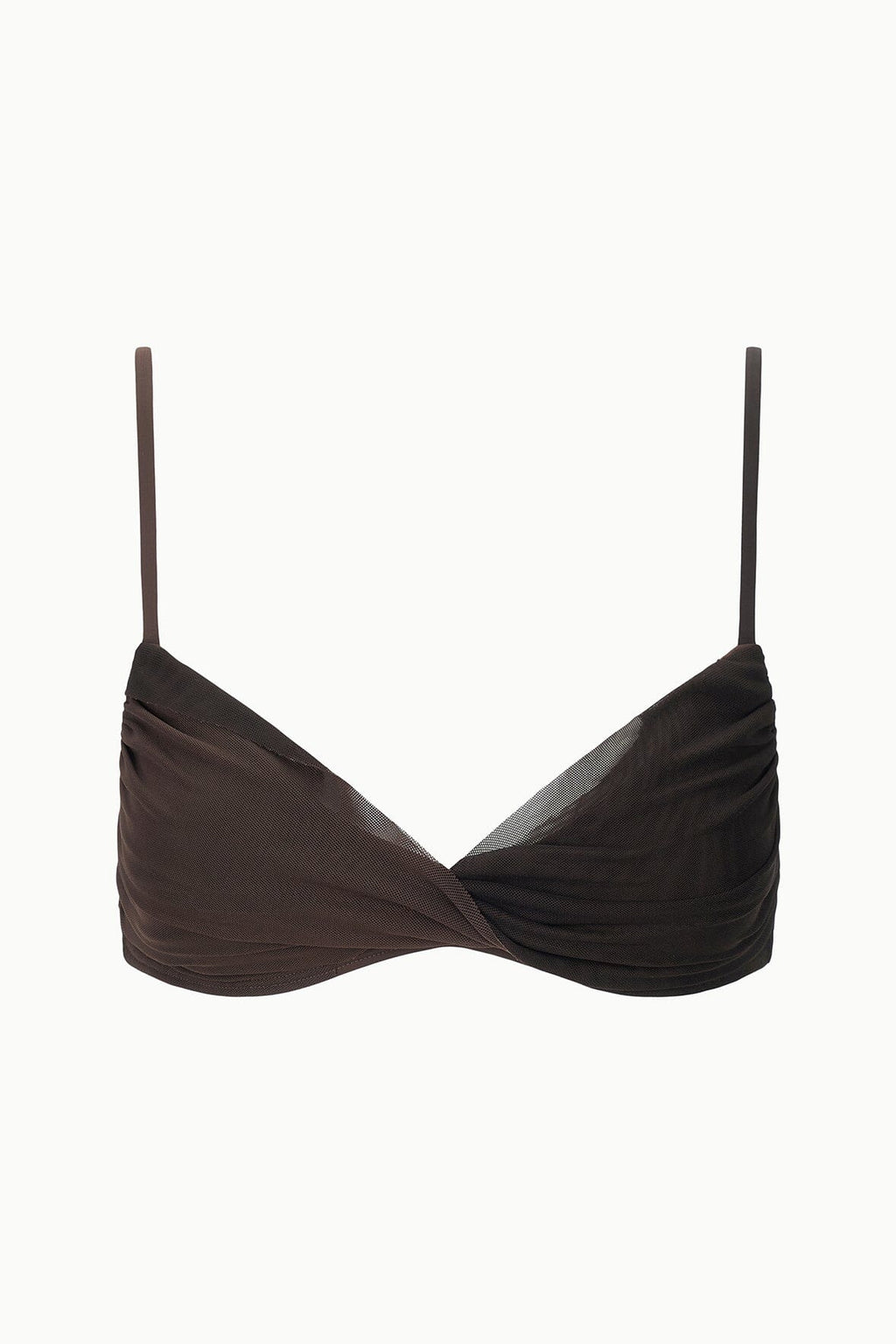 LA MER BIKINI TOP | ESPRESSO DARK CHOCOLATE