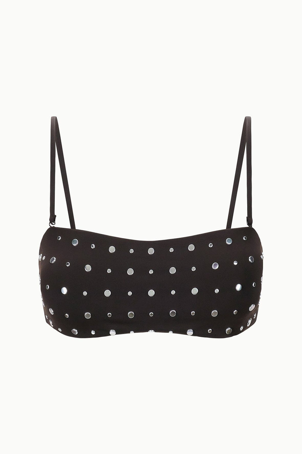 SARA BIKINI TOP | ESPRESSO STUDS