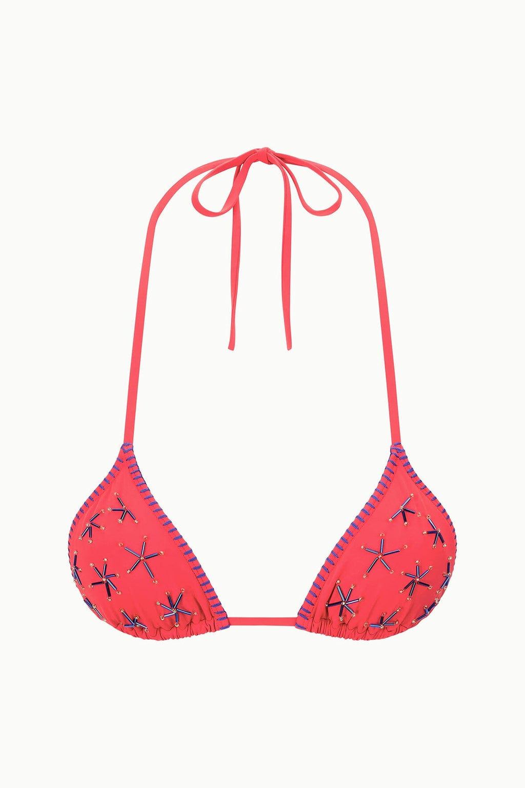 LIDO TRIANGLE BIKINI TOP | PAINTED FOULARD