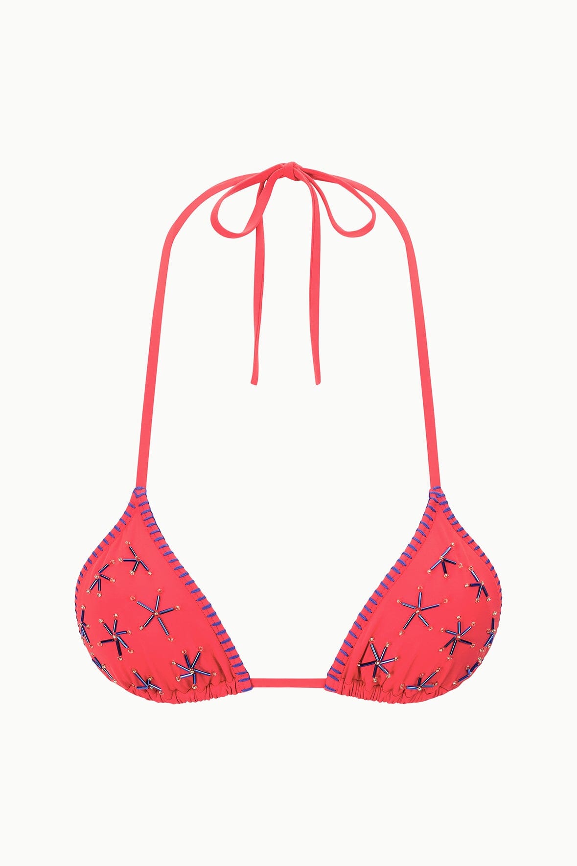 LIDO TRIANGLE BIKINI TOP | PAINTED FOULARD
