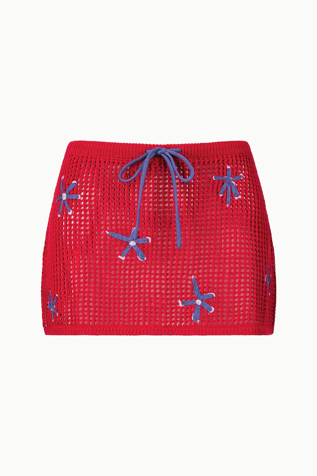 ZYA MINI SKIRT | PAINTED FOULARD