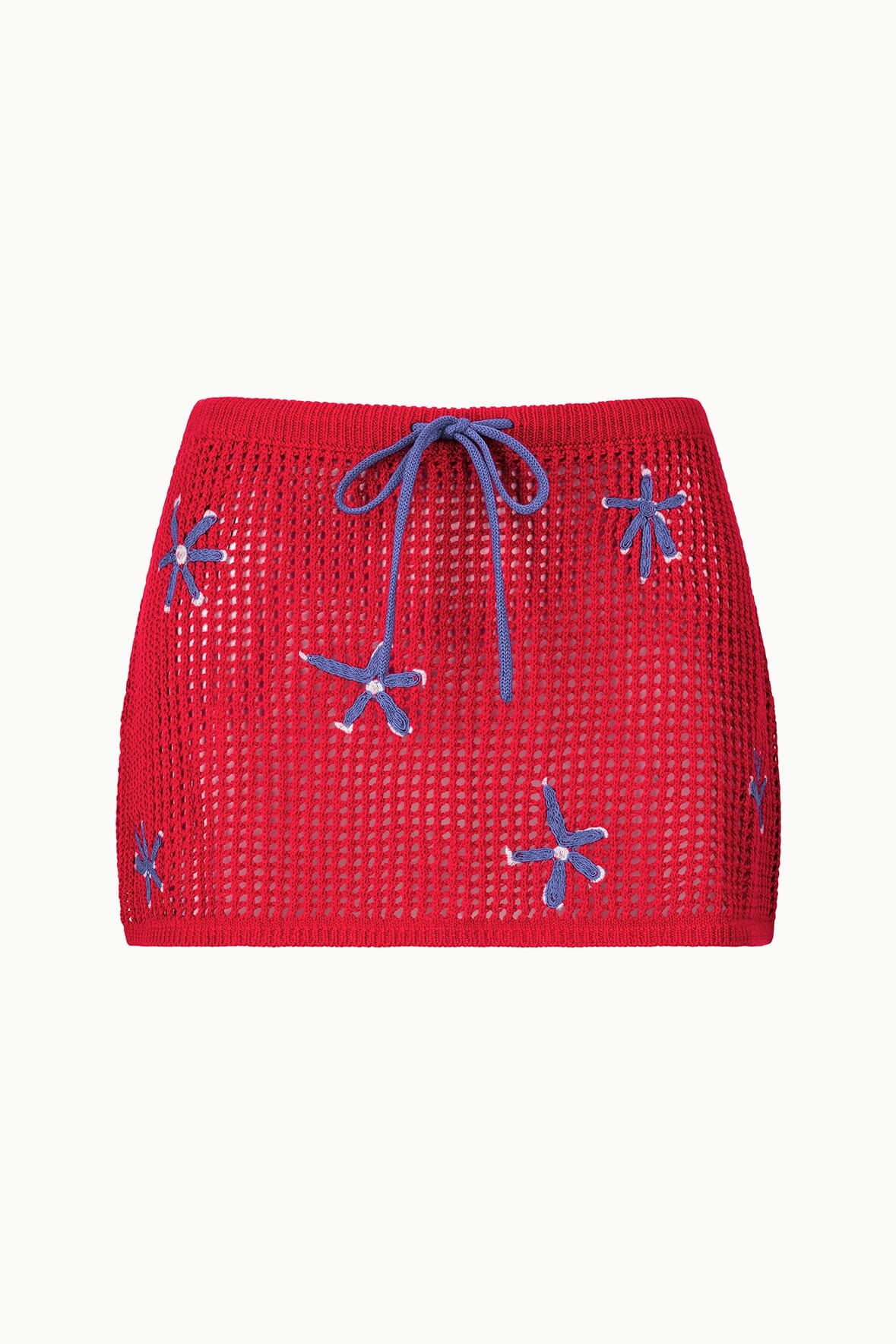 ZYA MINI SKIRT | PAINTED FOULARD