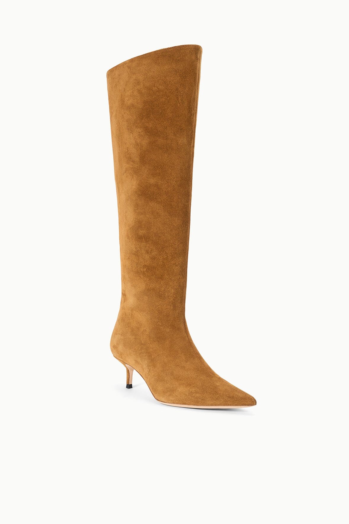 SEBASTIAN KITTEN HEEL BOOT | TAN