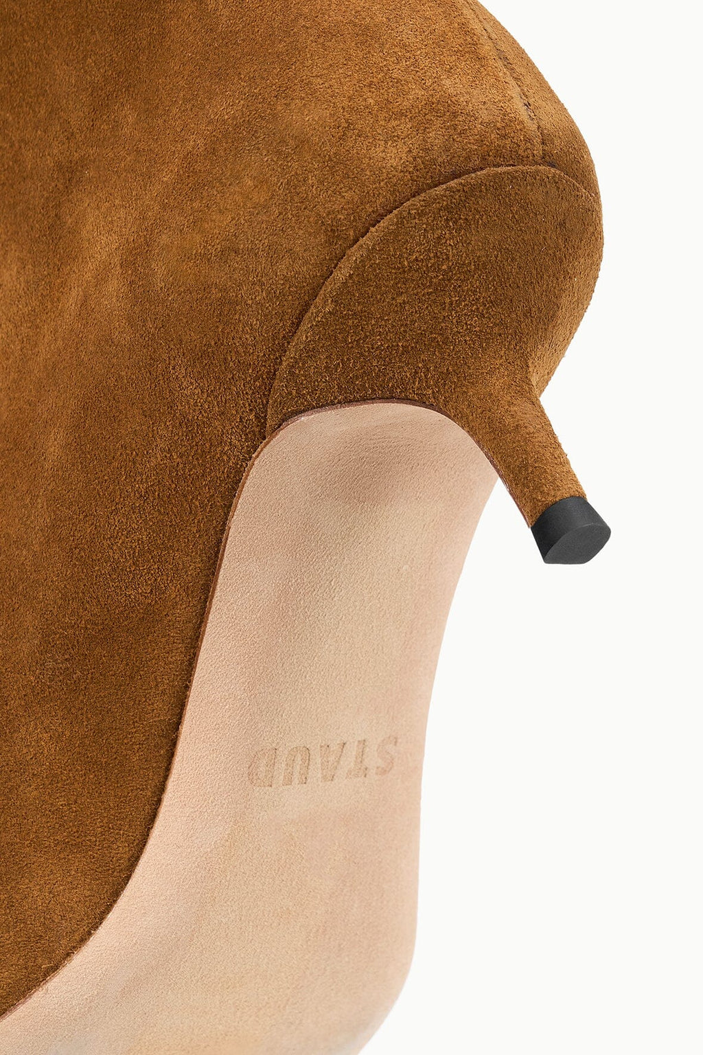 SEBASTIAN KITTEN HEEL BOOT | TAN
