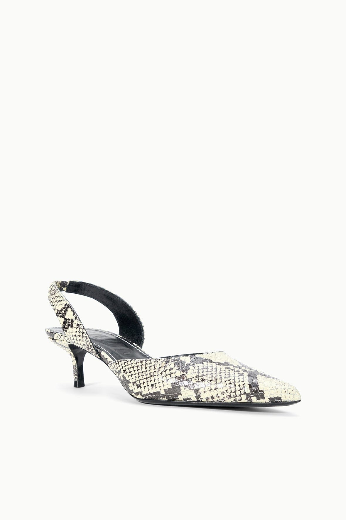 SEBASTIAN SLINGBACK | WHITE SNAKE