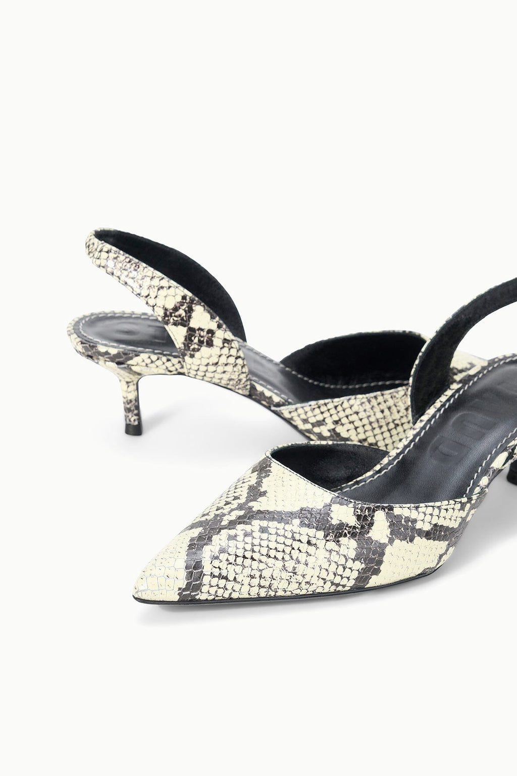SEBASTIAN SLINGBACK | WHITE SNAKE