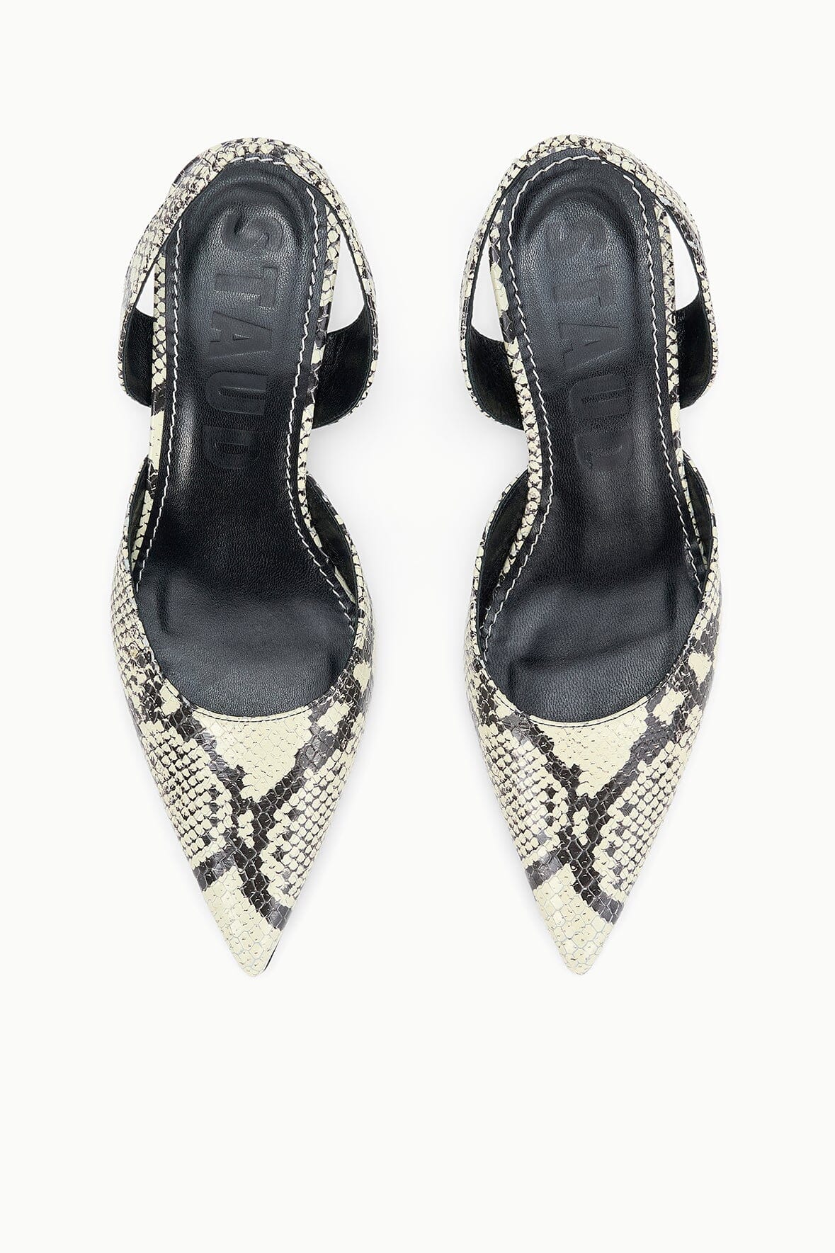 SEBASTIAN SLINGBACK | WHITE SNAKE