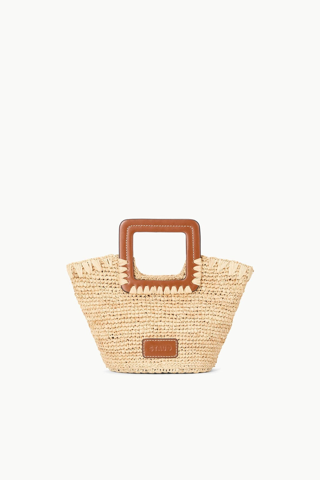 SHIRLEY RAFFIA MINI BUCKET | NATURAL TAN