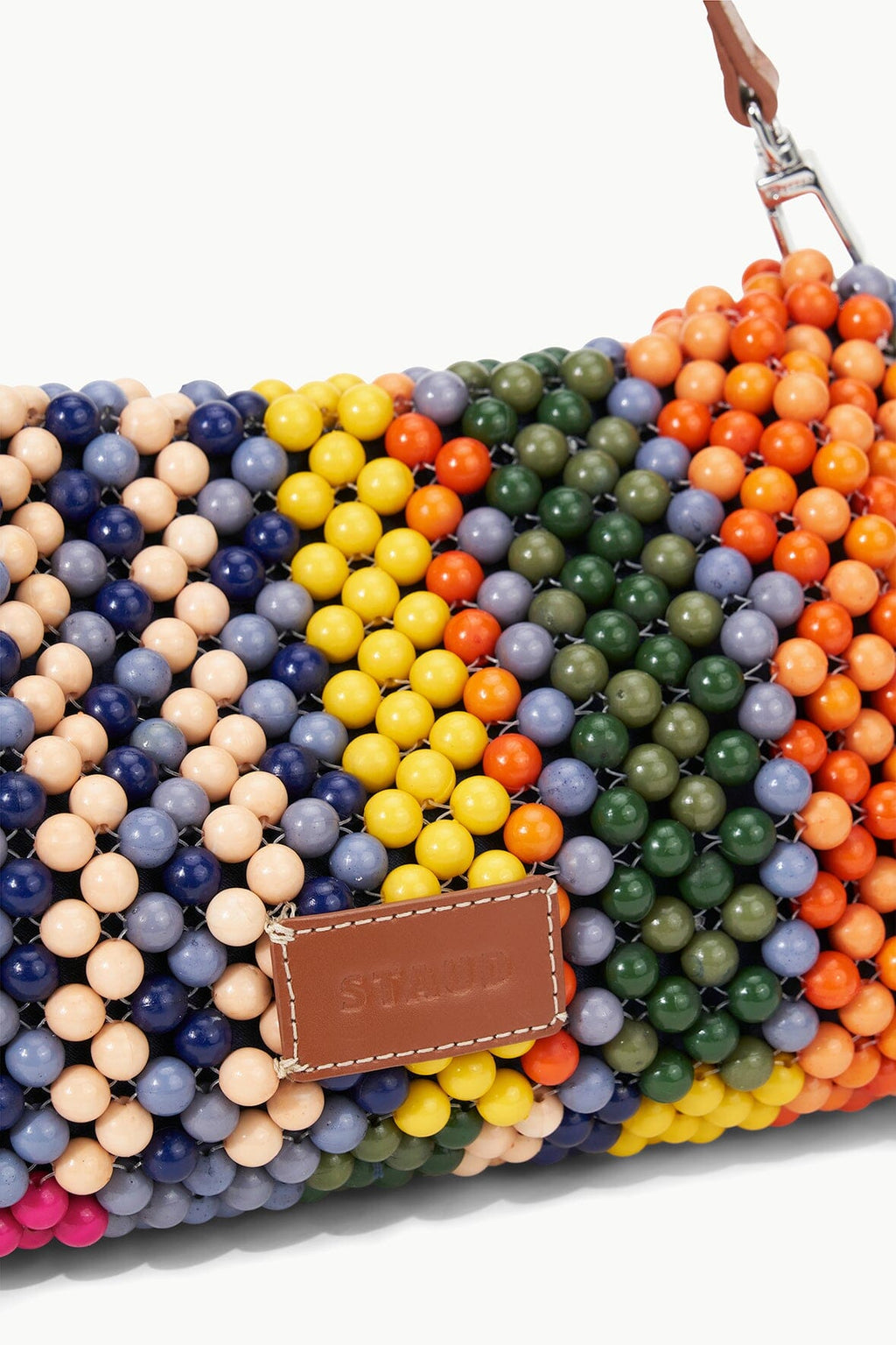 TIMMY SHOULDER BAG | MULTI BAYADERE STRIPE
