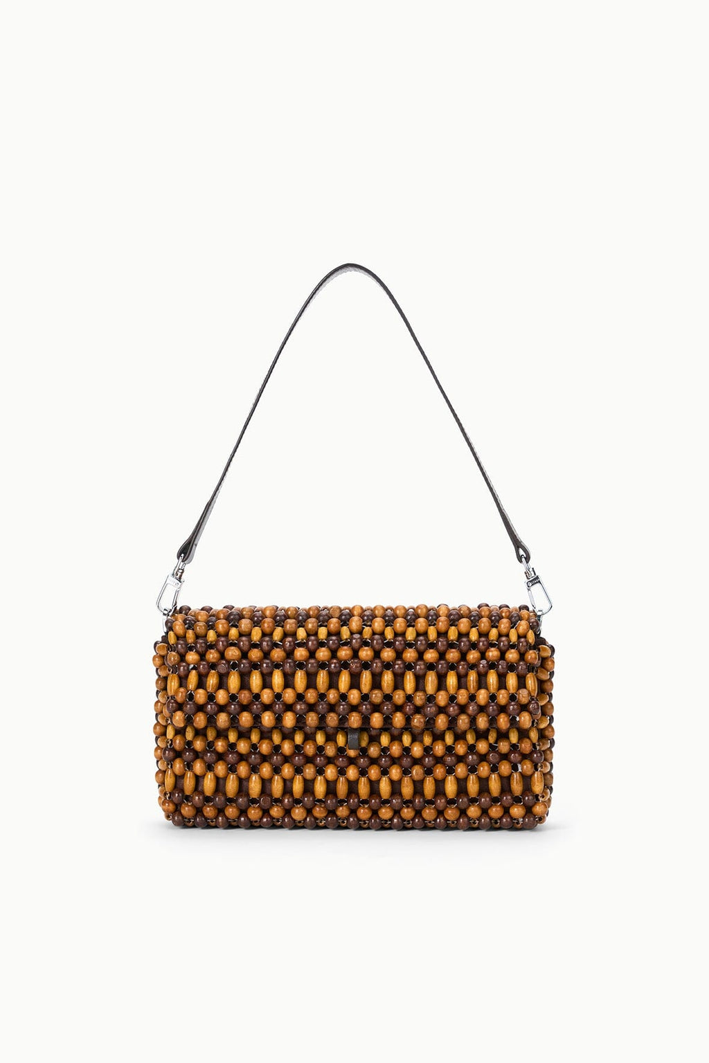 TIMMY SHOULDER BAG | MULTI WOOD BEADS