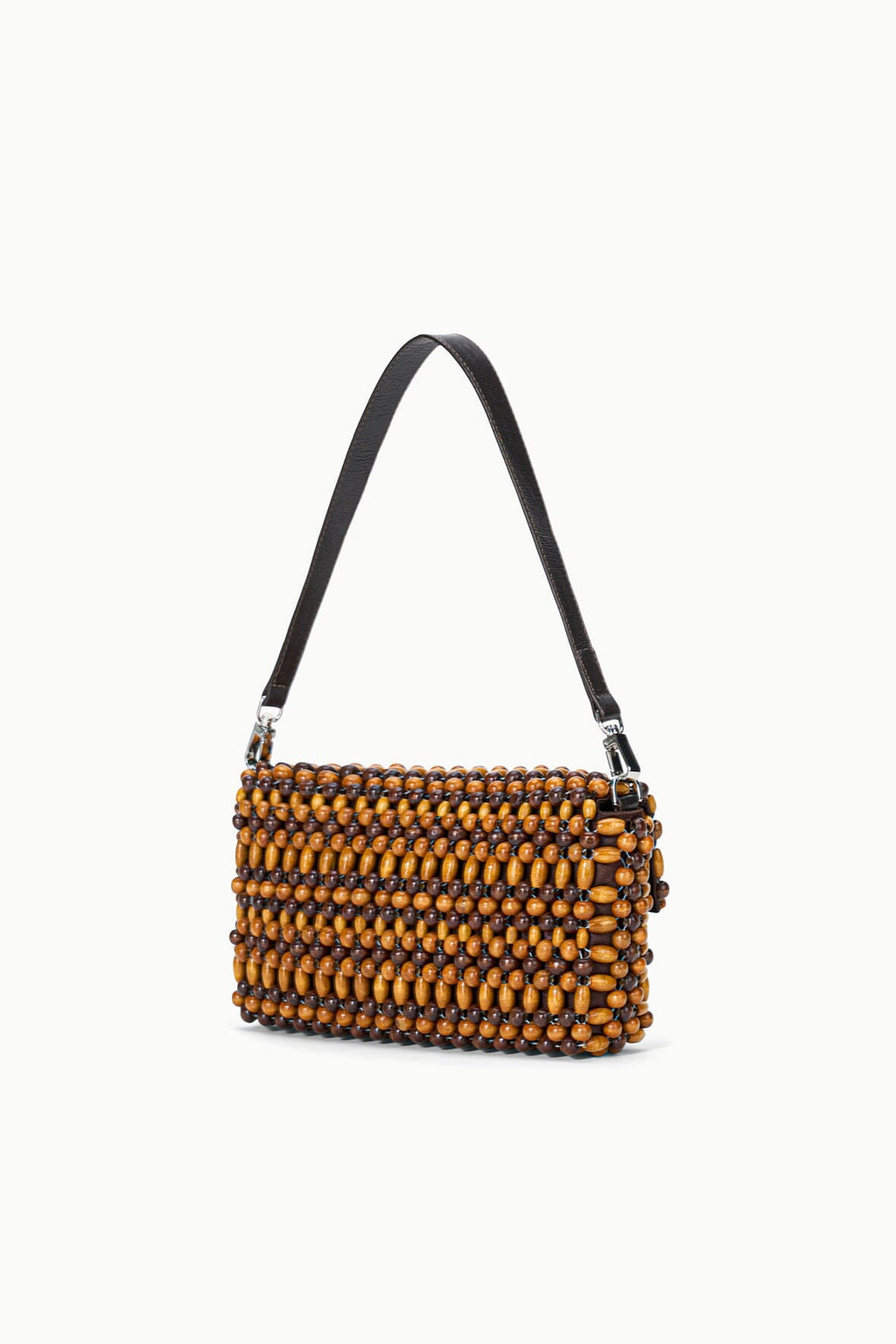 TIMMY SHOULDER BAG | MULTI WOOD BEADS