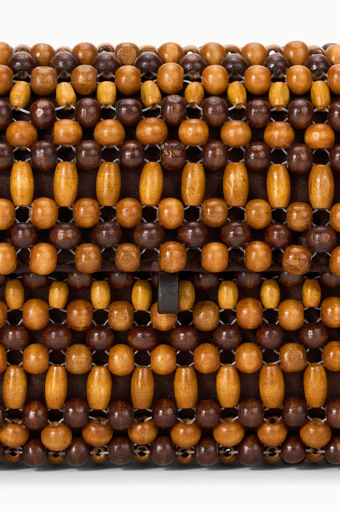 TIMMY SHOULDER BAG | MULTI WOOD BEADS