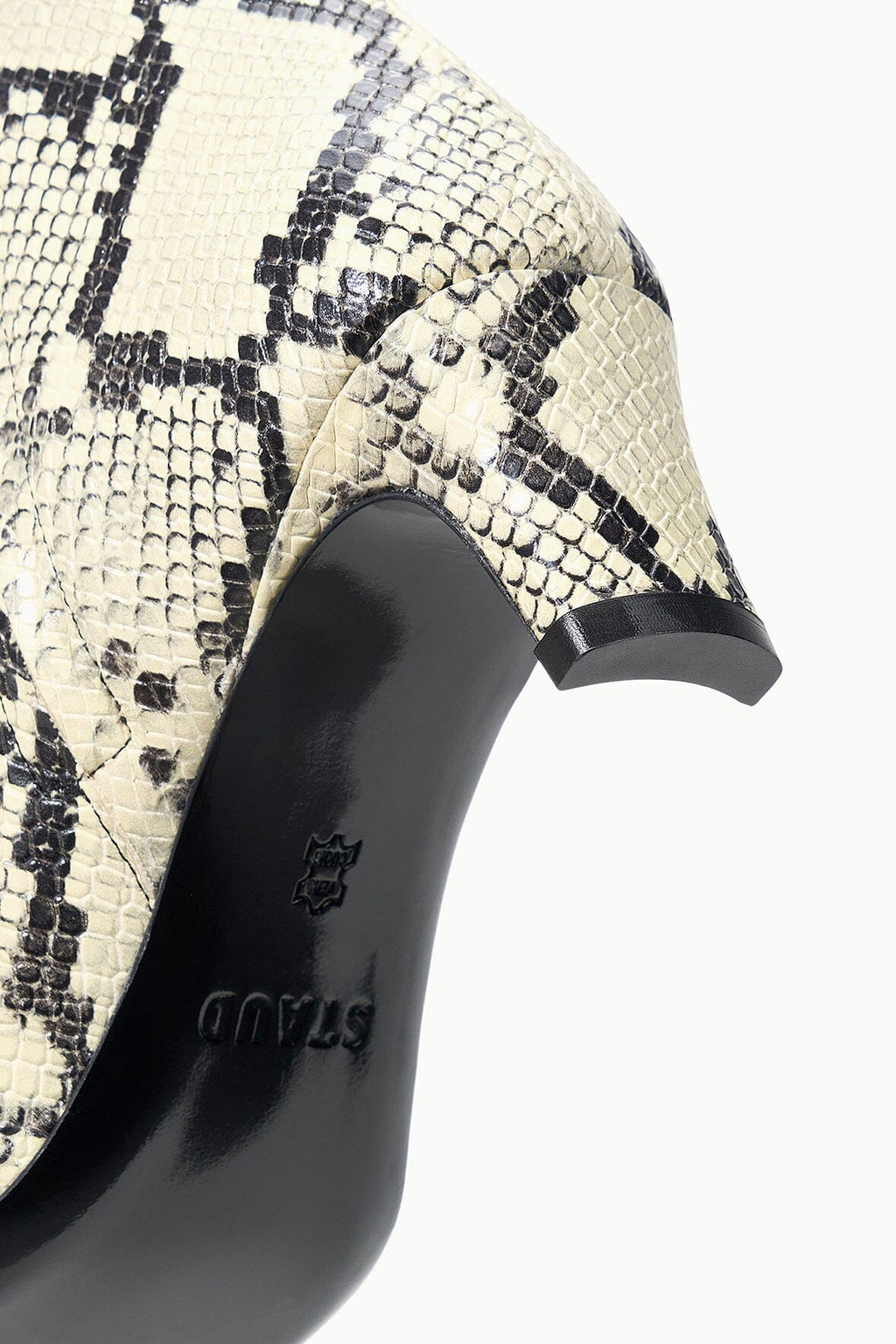 WALLY ANKLE BOOT | WHITE SNAKE