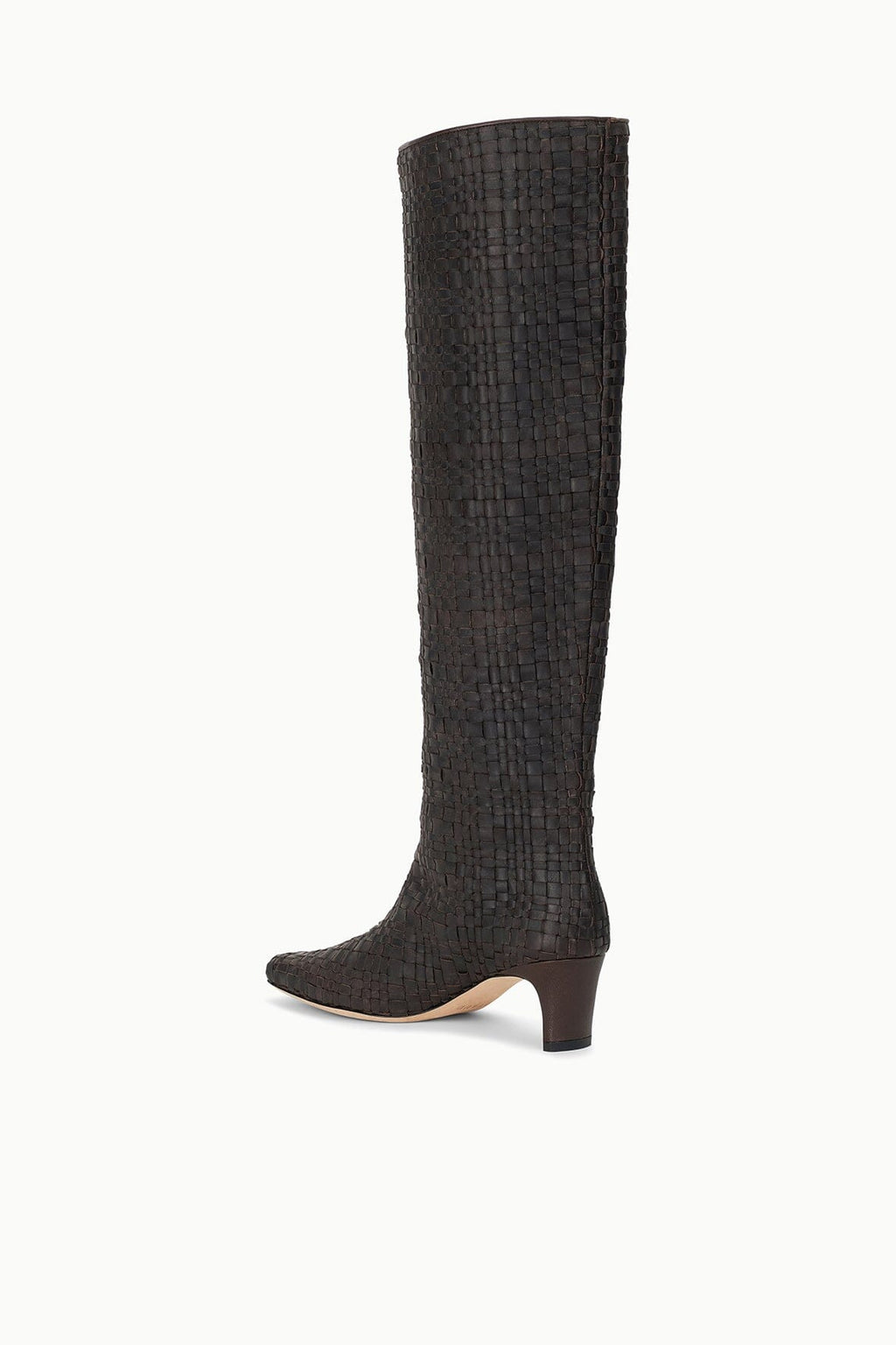 WALLY BOOT | ESPRESSO WOVEN LEATHER