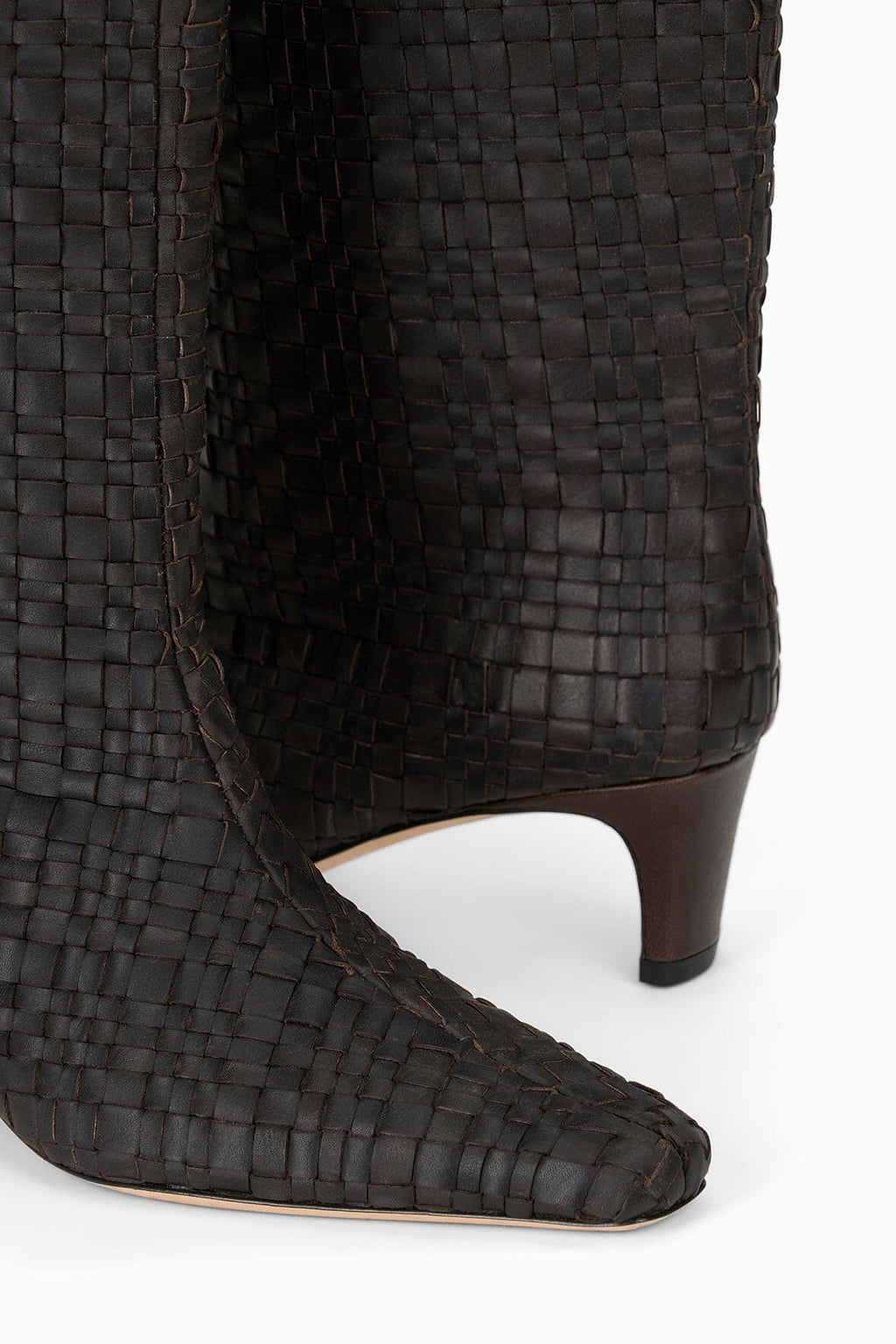 WALLY BOOT | ESPRESSO WOVEN LEATHER